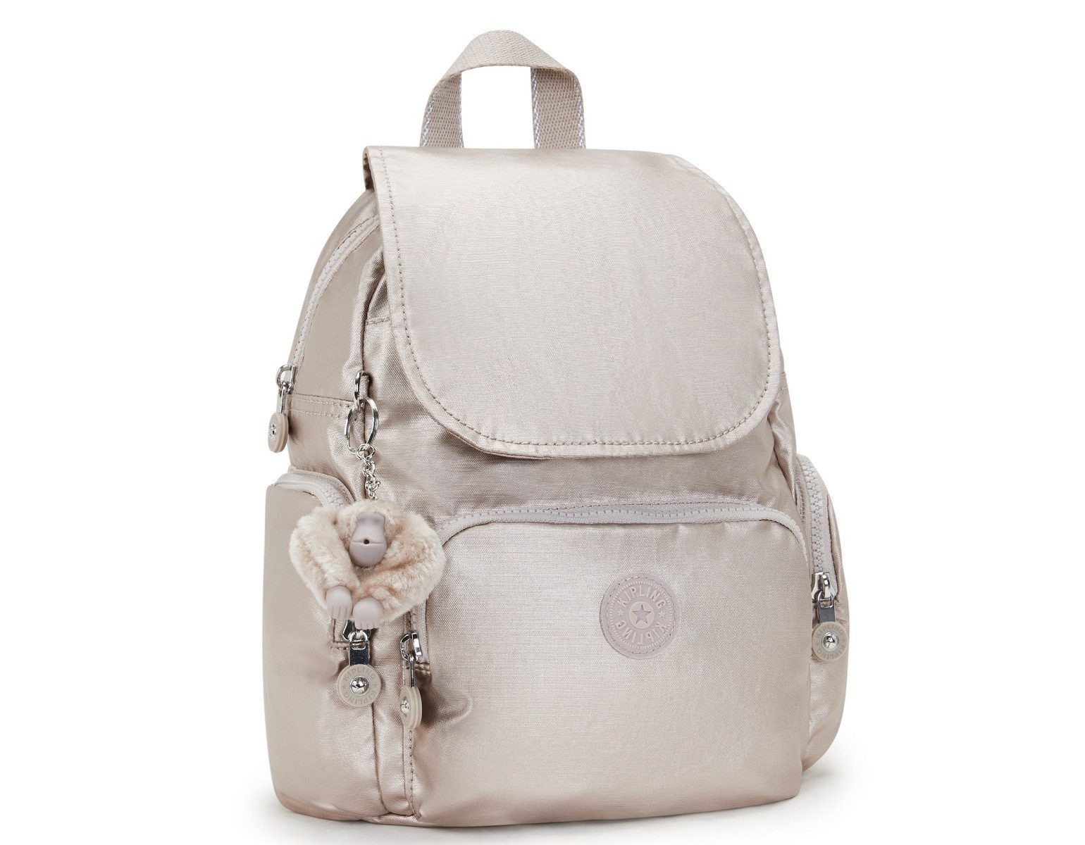 KIPLING Freizeitrucksack City Zip Mini 9 Liter (1, 1-tlg., Stück), Klipling-Affe