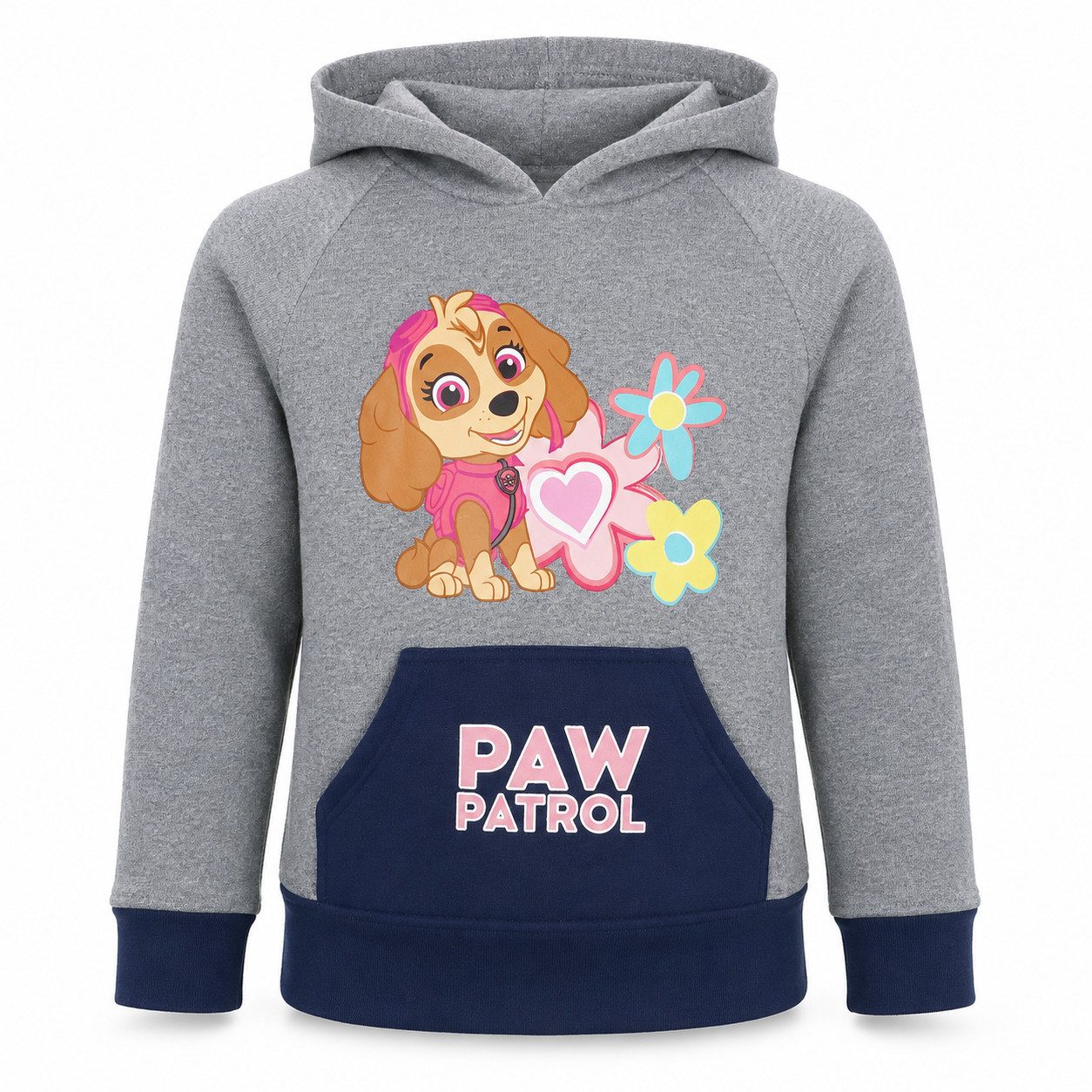 PAW PATROL Kapuzenpullover Paw Patrol Skye Kinder Hoodie Pullover Gr. 92 - 116