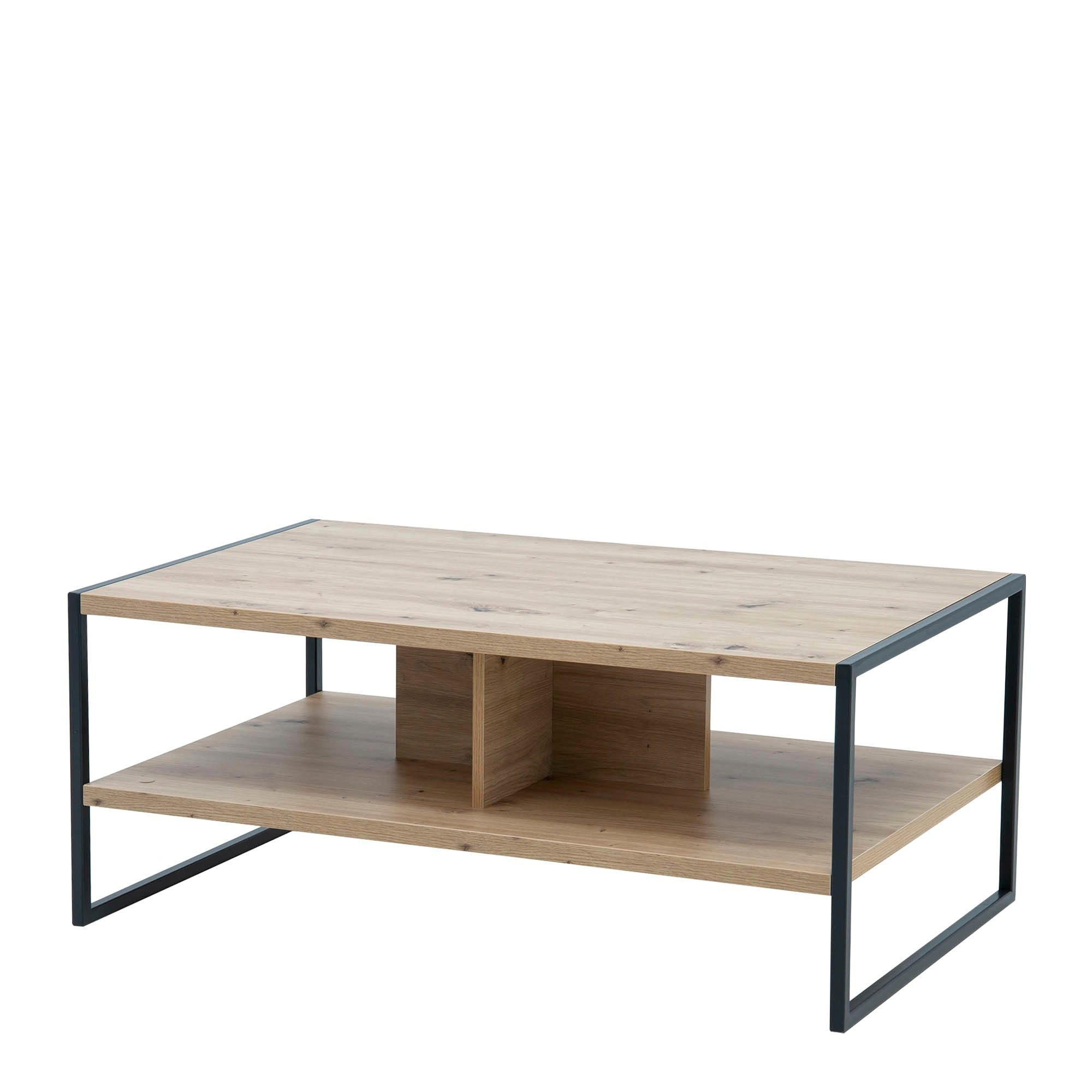 Empinio24 Couchtisch Serra, Eiche bianco Dekor, Breite 110 cm