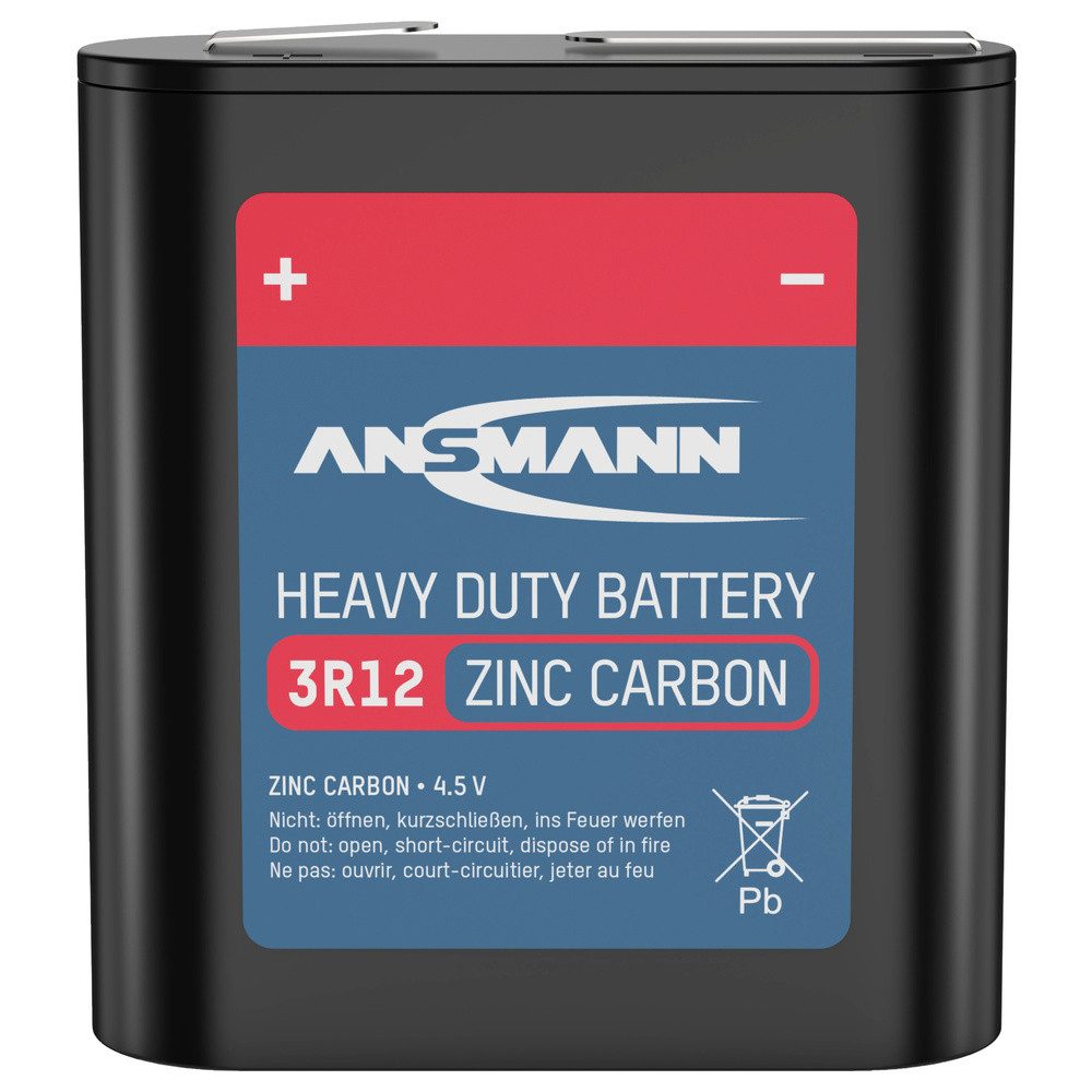 ANSMANN AG Ansmann 3R12 Flach-Batterie Zink-Kohle 1700 mAh 4.5 V 1 St. Batterie
