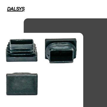 Dalsys Bauschraube, (Abdeckkappe, Schutzkappe für Montageschiene 38/40, 50 St), zur Anwendung an einer Installationsschiene, optimaler Kantenschutz