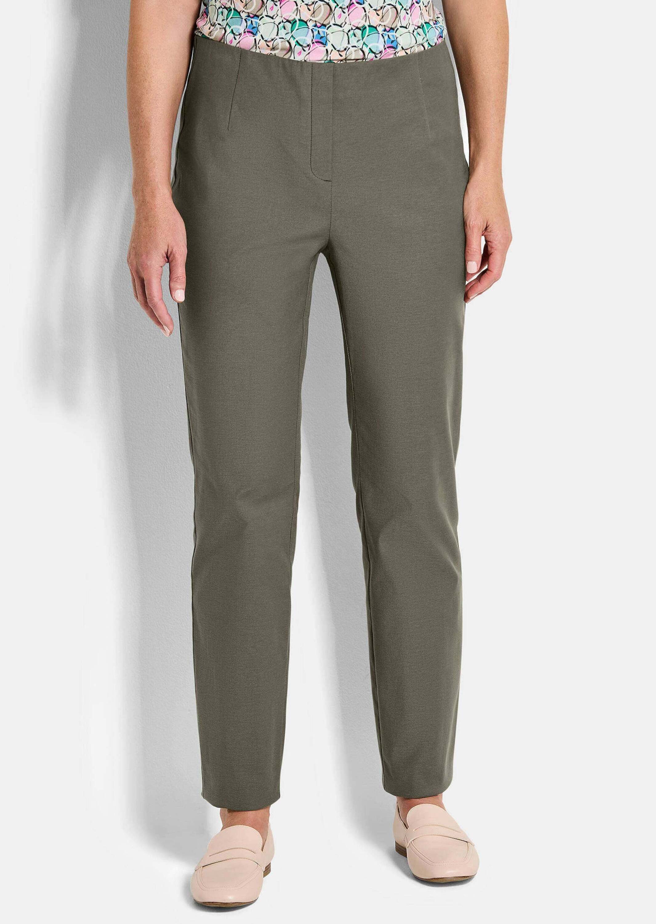 Stoffhose Kurzgröße: Jerseyhose mit Schlupfbund