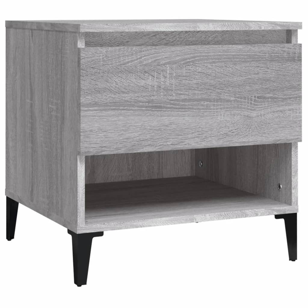 vidaXL Beistelltisch Beistelltisch Grau Sonoma 50x46x50 günstig online kaufen