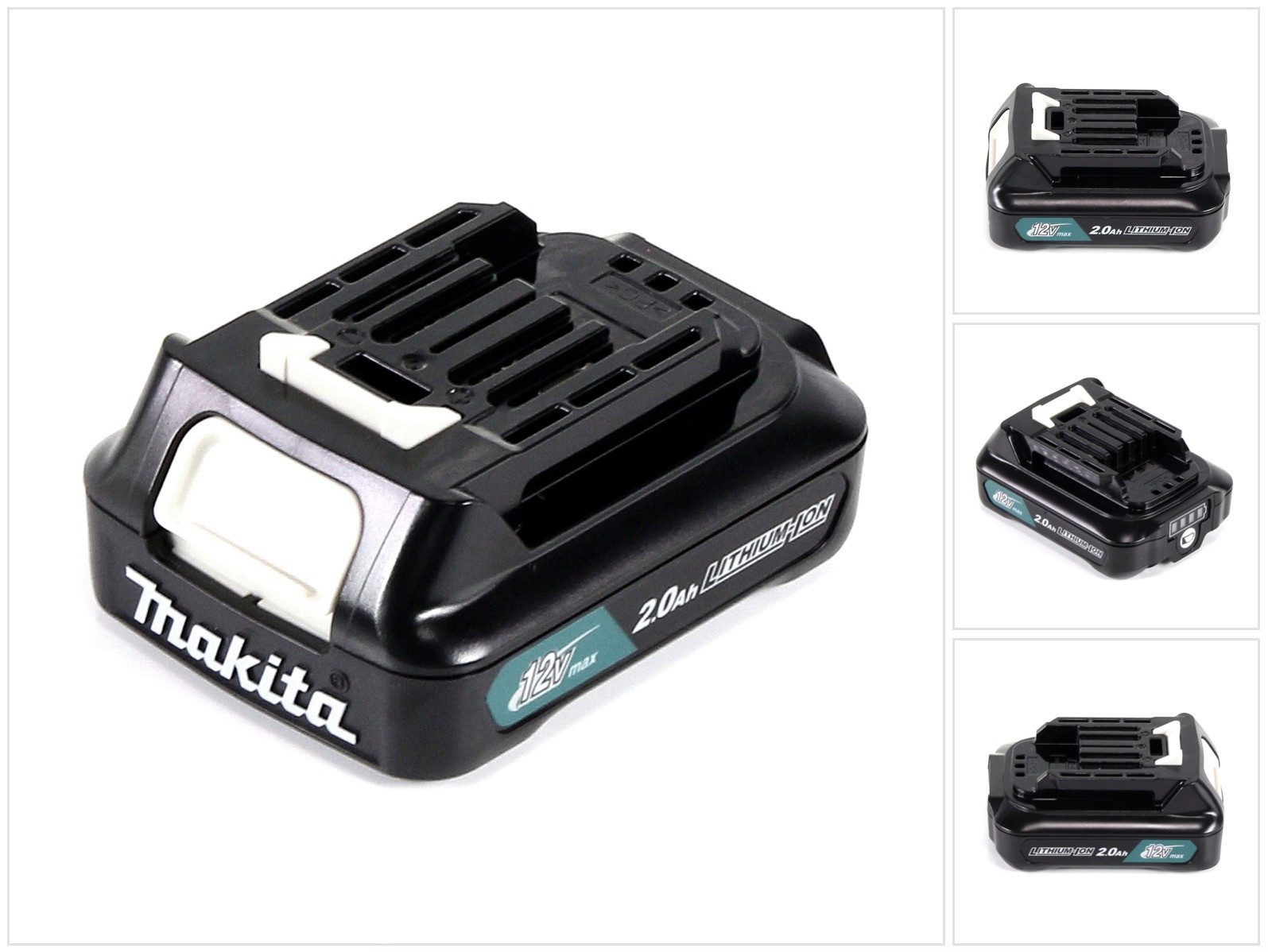 Makita BL 1021 B Akku 12 V max. 2,0 Ah Li-Ion (197396-9) - Nachfolger von Akkupacks