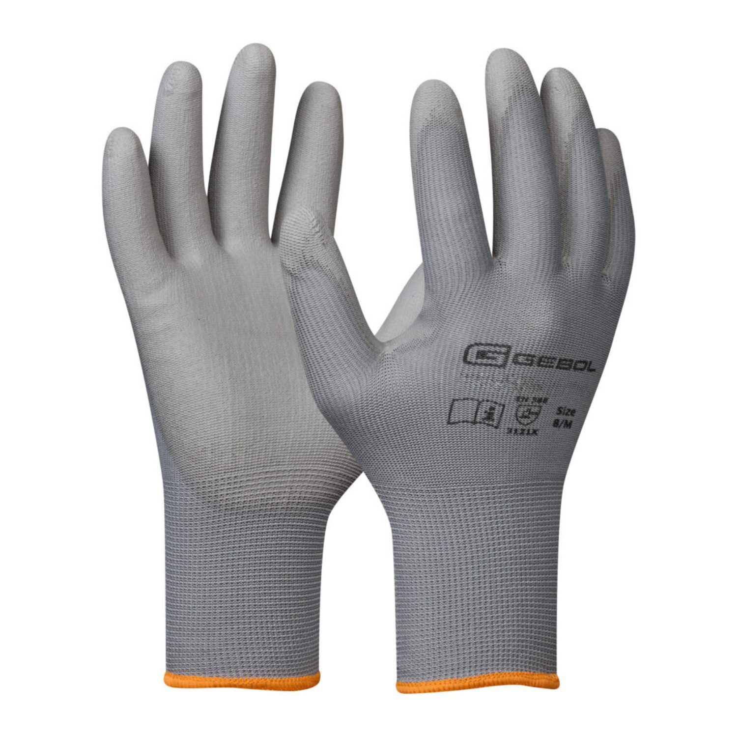 Gebol Arbeitshandschuhe NANO FLEX GRAU