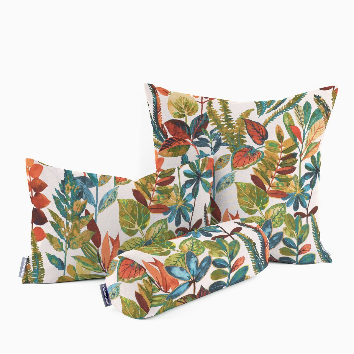 SCHÖNER LEBEN. Dekokissen SCHÖNER LEBEN. Kissenhülle Tonga Spice Exotik Blä günstig online kaufen