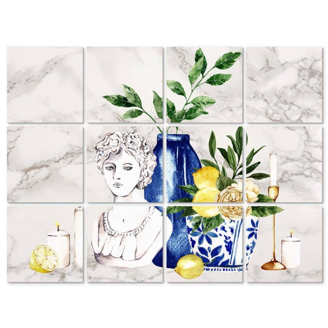 K&L Wall Art Fliesenaufkleber Klebefliese Sticker günstig online kaufen