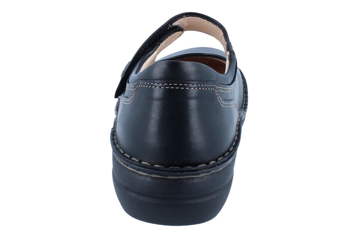 Finn Comfort FINN COMFORT Laval Damen Ballerina schwarz Glattleder - Größe: 36 Schnürschuh Wechselfußbett
