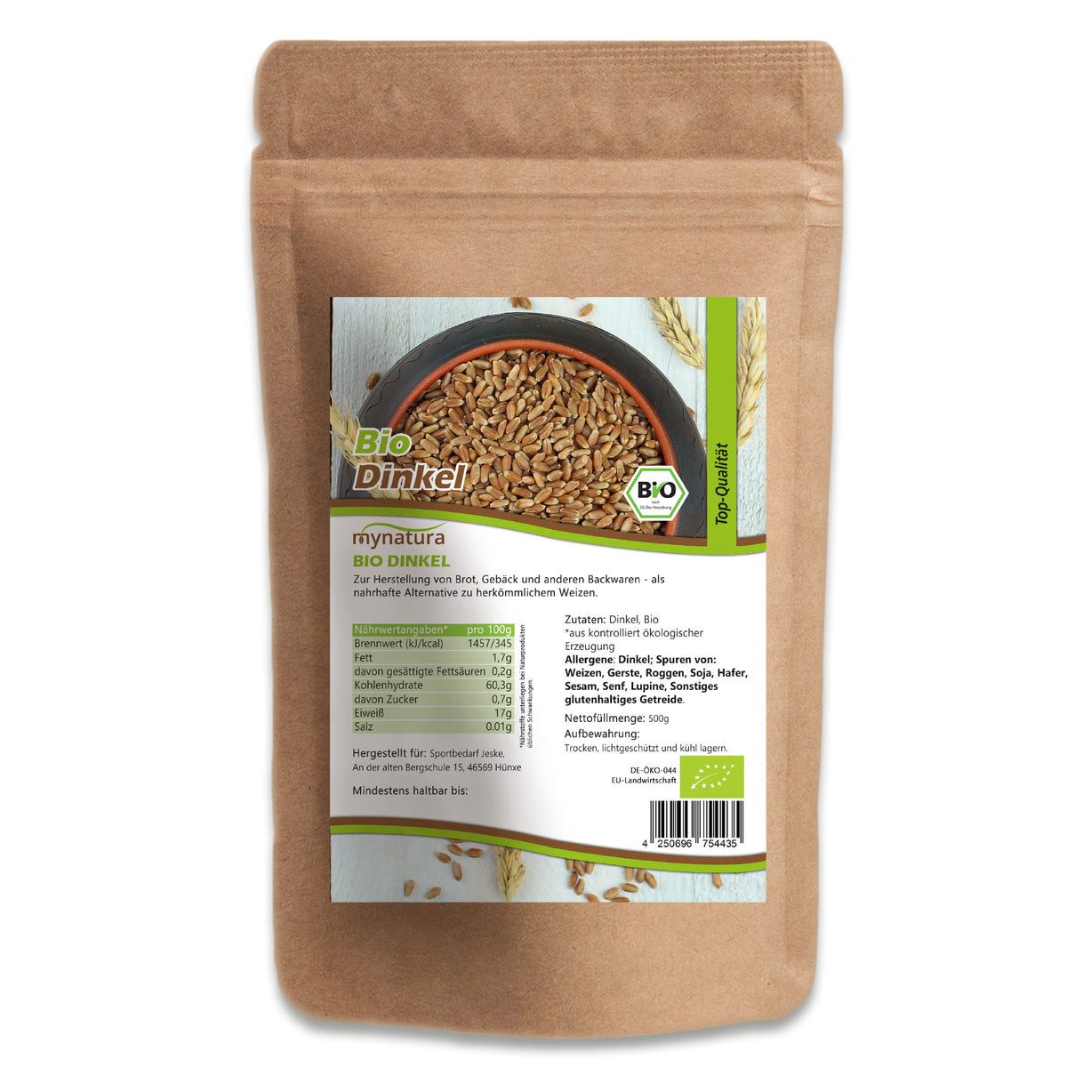 Mynatura Getreide Mynatura Bio Dinkel ganz