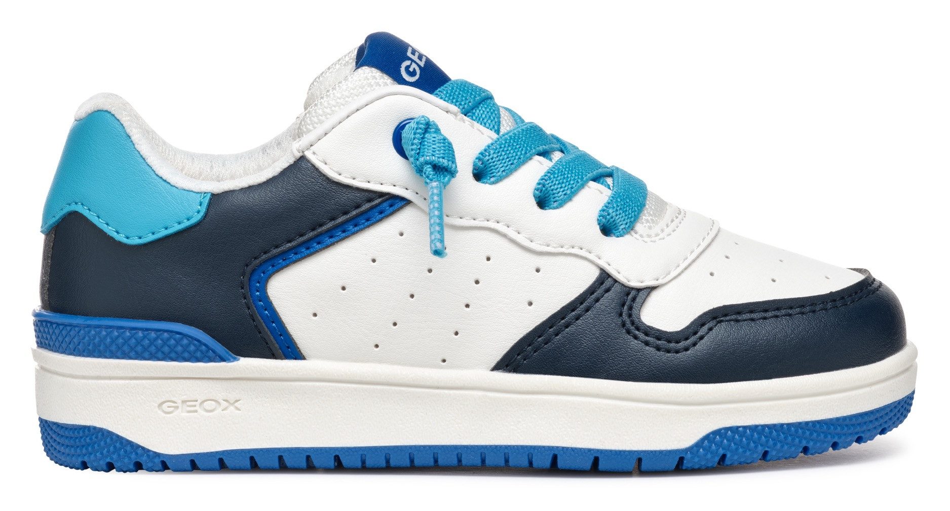 Geox J WASHIBA BOY Sneaker, Retro Sneaker, Schlupfschuh im Skater-Look