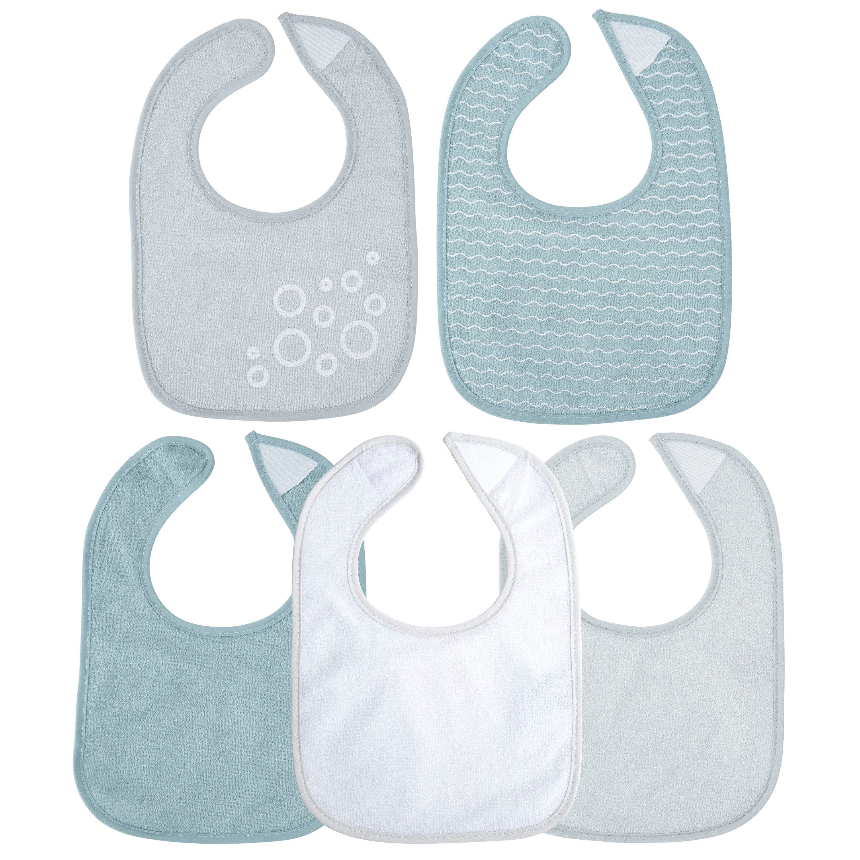 Lätzchen Bieco Baby Lätzchen 5er Pack Wasserdicht Schlabberlatz Sabberlätzchen