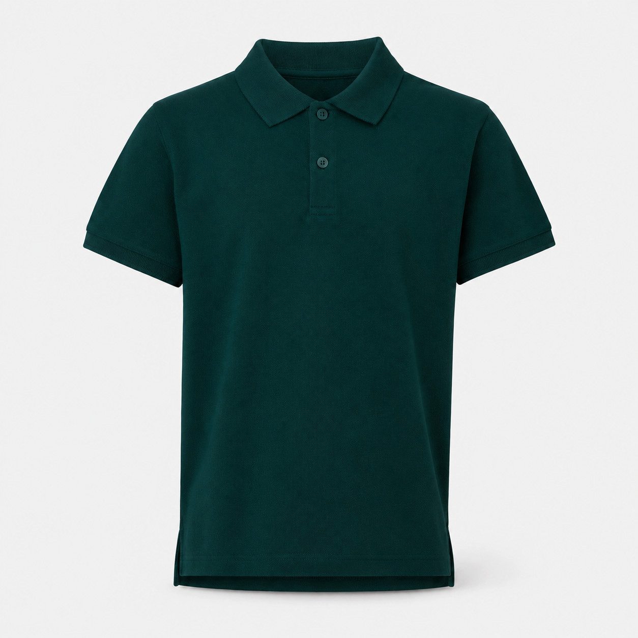Sitztgut Poloshirt Kinder Polo-Shirt aus Bio-Baumwolle (1-tlg) Seitenschlitze, verlängertes Rückenteil und Transfer-Necklabel