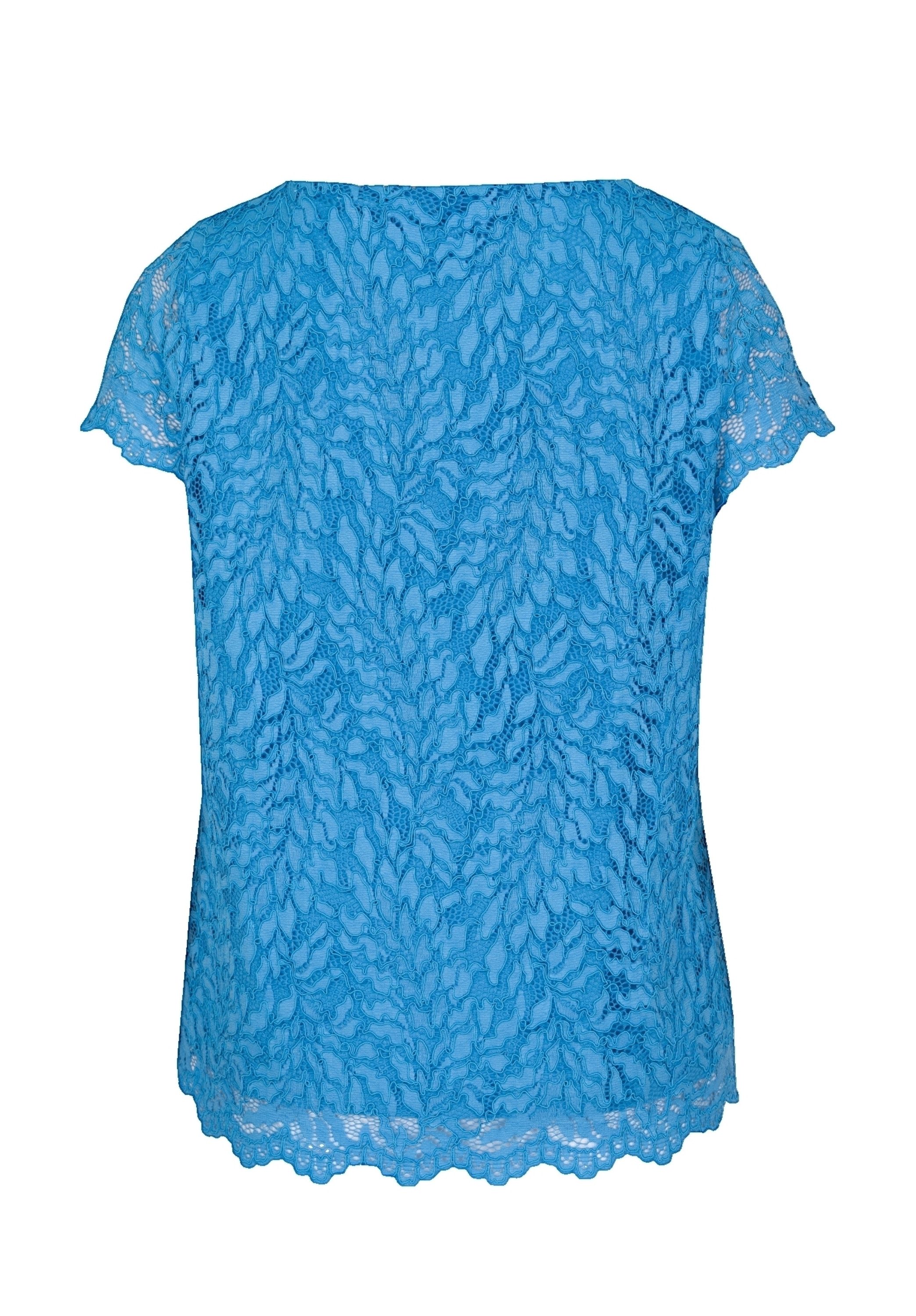 bianca Spitzenshirt LOTTA mit Carree-Ausschnitt und in angesagter Trendfarb günstig online kaufen
