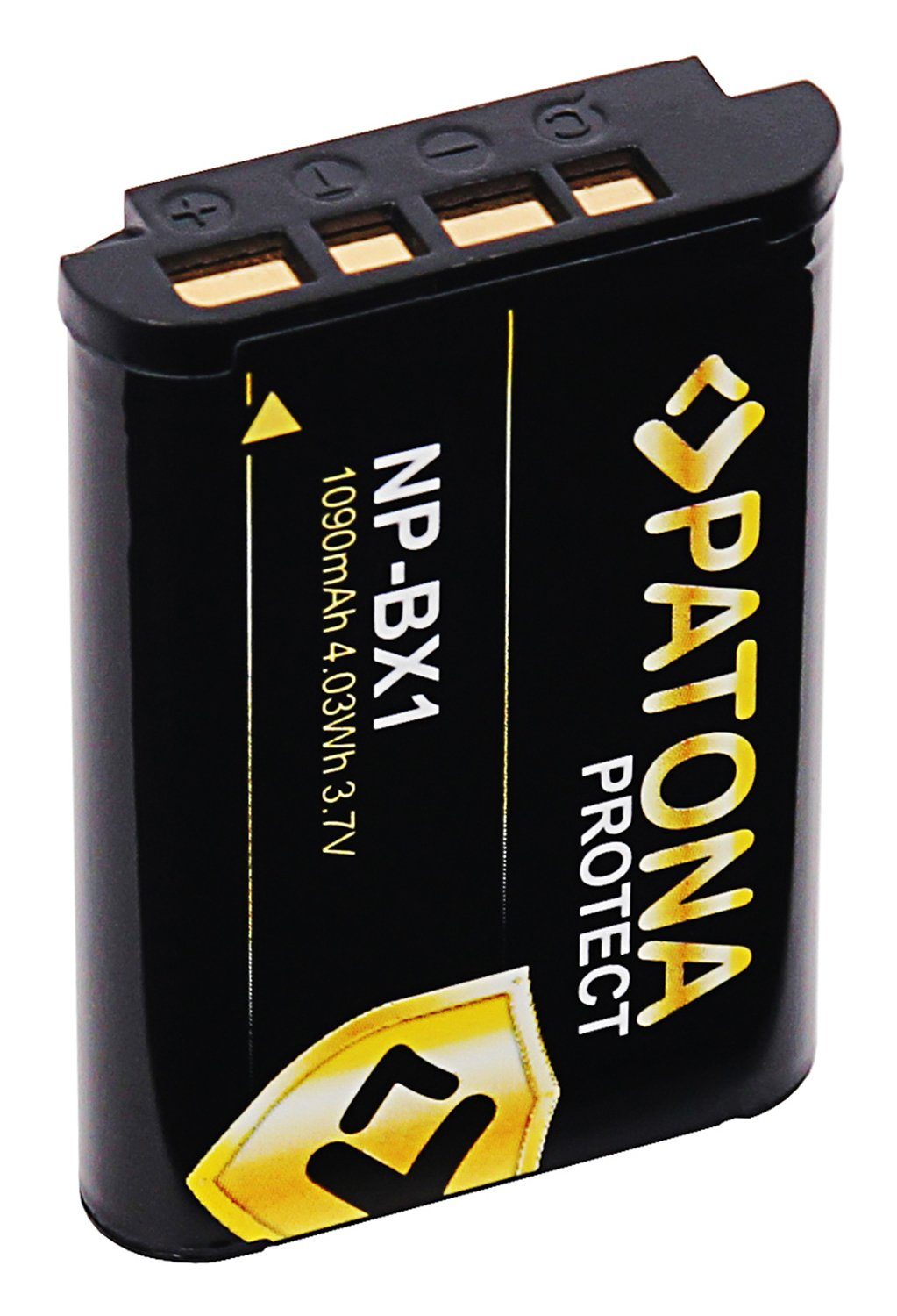 Patona Akku für die Sony V mAh V1 Sony aus Kamera-Akku 1090 VII (3,7 Material mit kompatibel NP-BX1 u.a., Akku-Gehäuse V), VI Cybershot RX100 feuerhemmenden