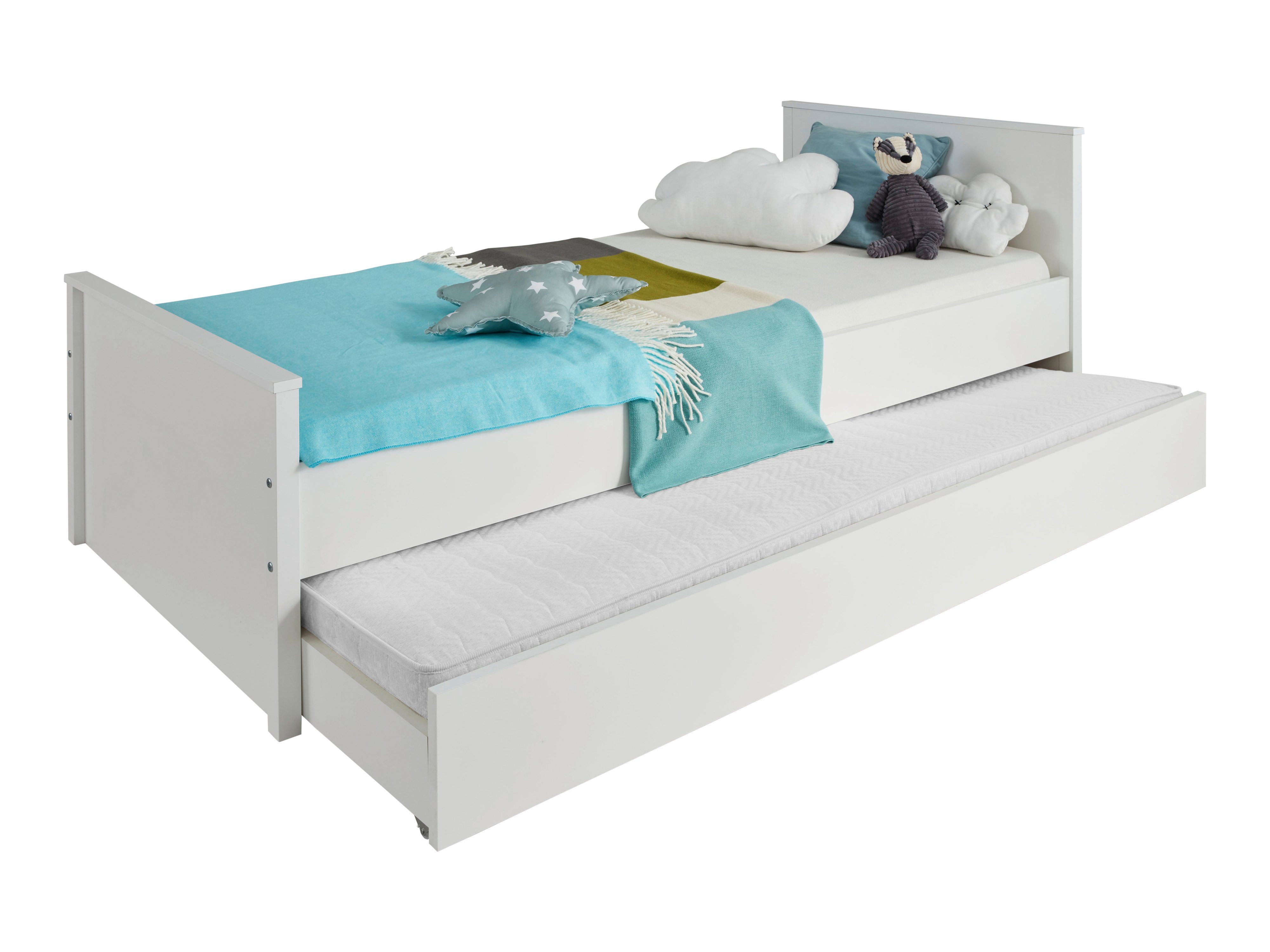 ebuy24 Bett »Ory Bett 90x200 cm mit Schublade, weiss.« online kaufen | OTTO