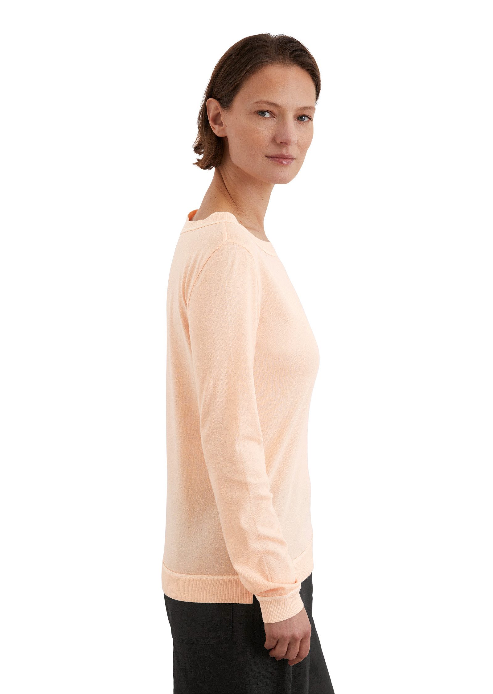 Marc O'Polo Langarmshirt aus Organic Cotton günstig online kaufen