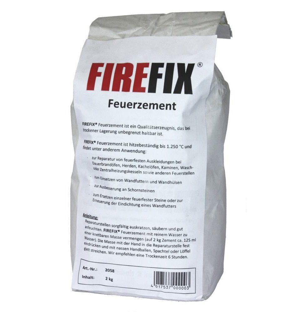 Firefix Zement FireFix Zement feuerfest 2 kg