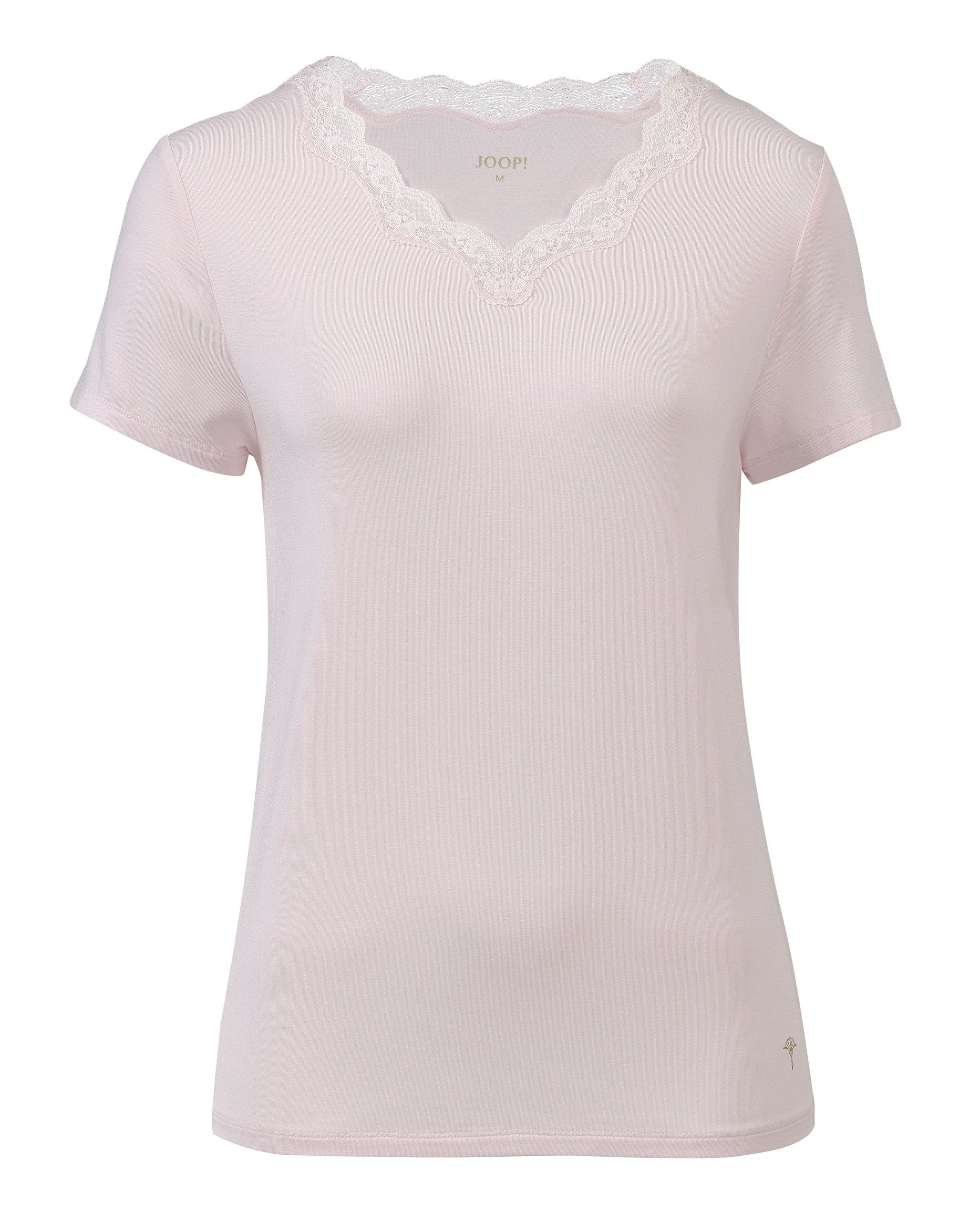 JOOP! Shorty Set (2 tlg) mit Spitzendetails, V-Ausschnitt, kurzärmelig günstig online kaufen