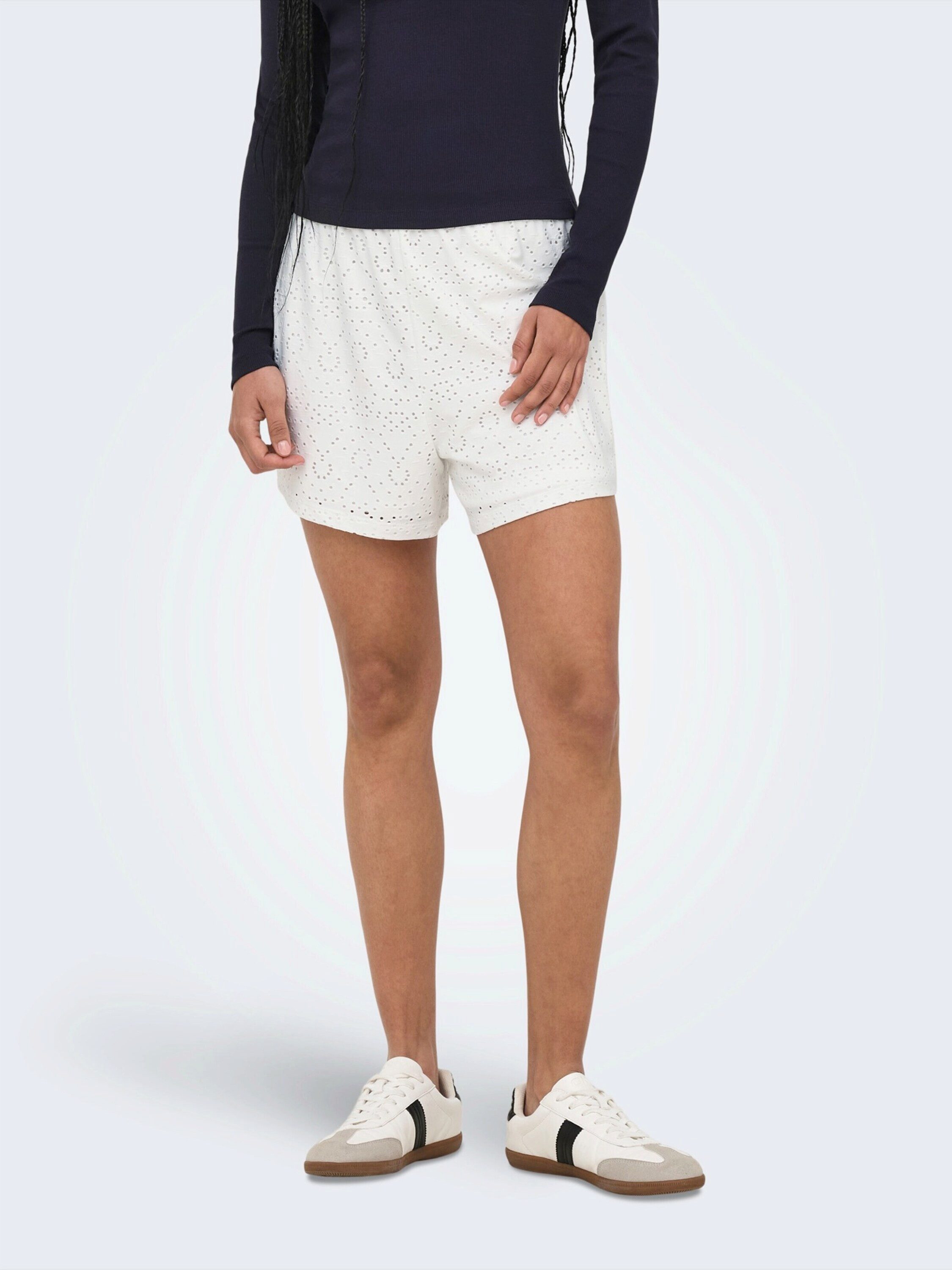 ONLY Shorts ONLSMILLA (1-tlg) Lochmuster