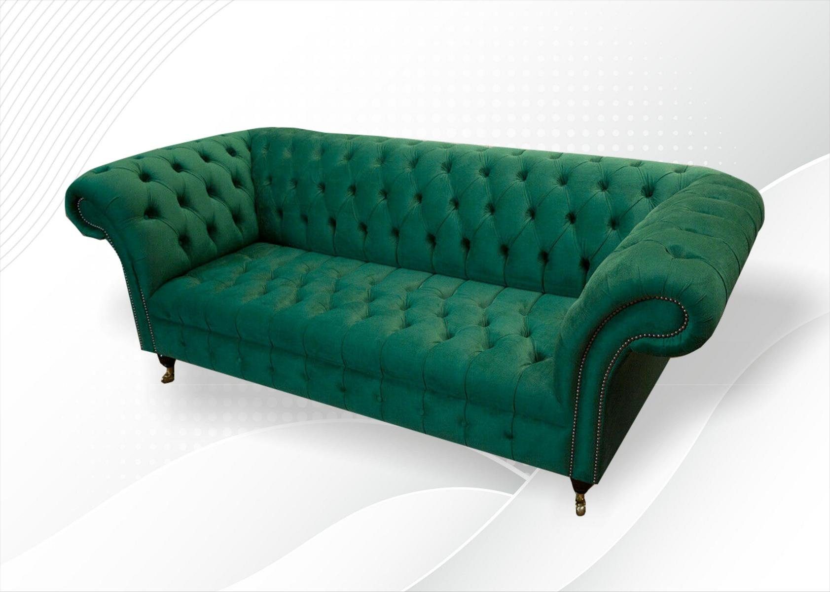 Chesterfield Couch Design cm Sofa Sitzer Chesterfield-Sofa, Sofa 225 JVmoebel 3