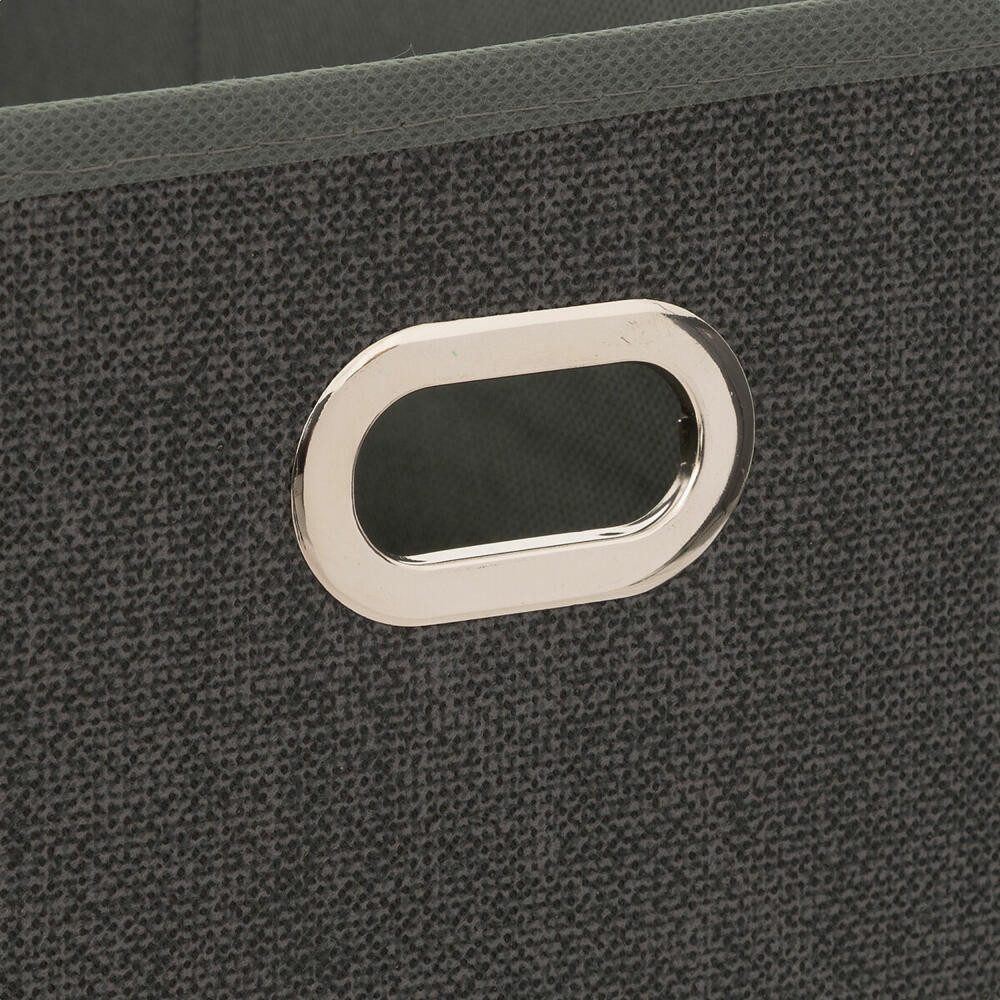 5five Simply Smart Aufbewahrungskorb Mix N Modul, Dunkelgrau meliert, 15 x 31 cm – Bild 2 von 3