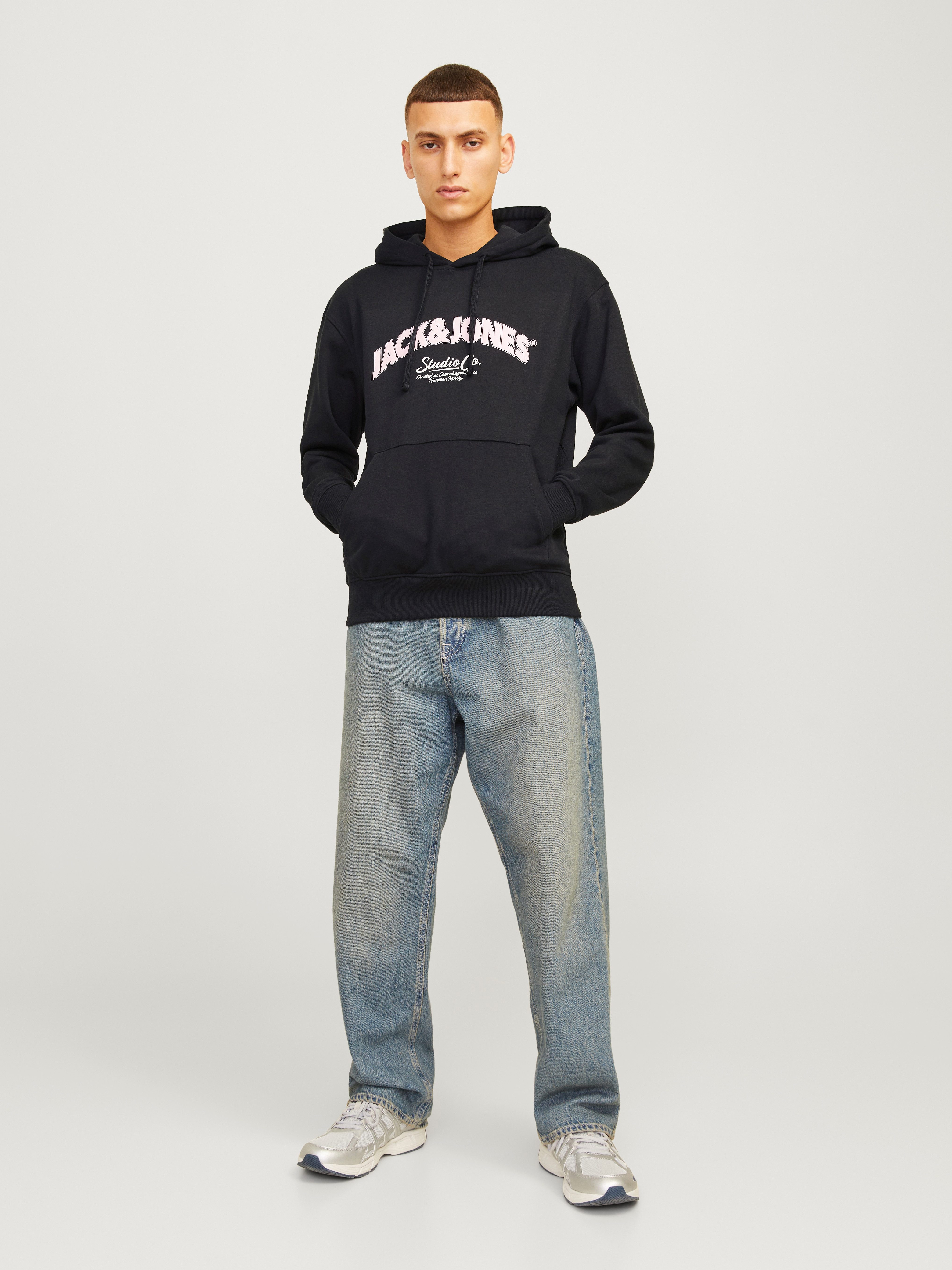 Jack & Jones Kapuzensweatshirt JORBRONX ARCH BIG SWEAT HOOD
