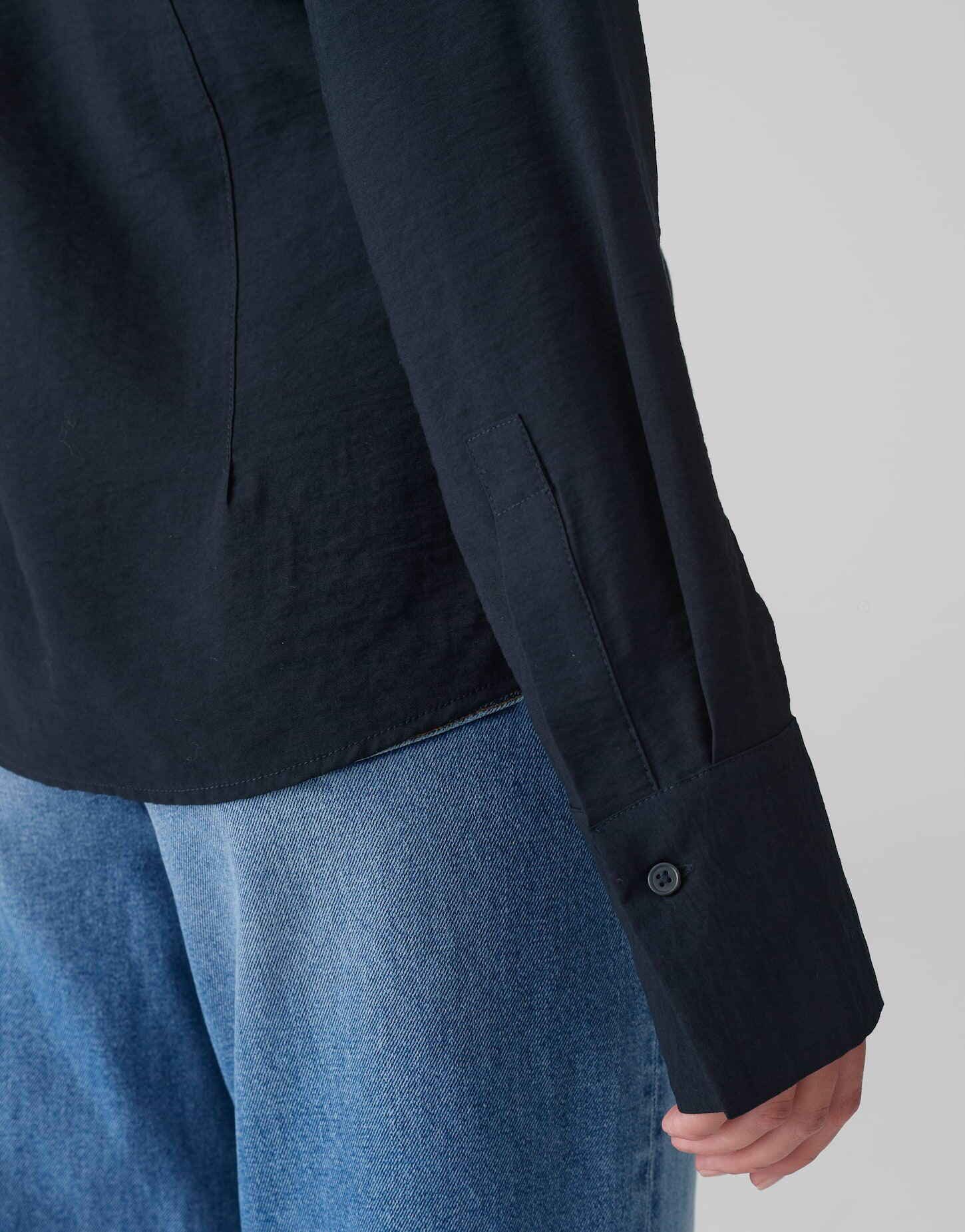 OPUS Hemdbluse Hemdbluse FANITA Slim aus Viskose Mix