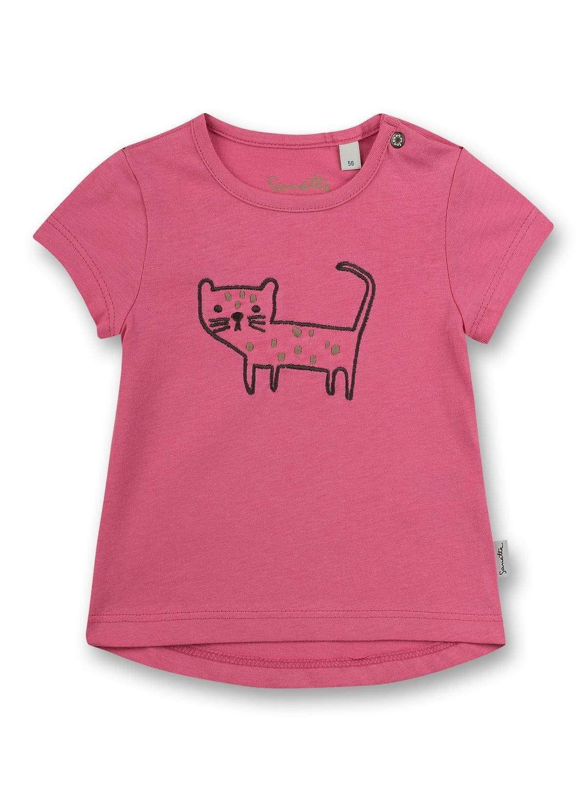Sanetta T-Shirt Mädchen T-Shirt - Baby, Kurzarm, Rundhals Pink