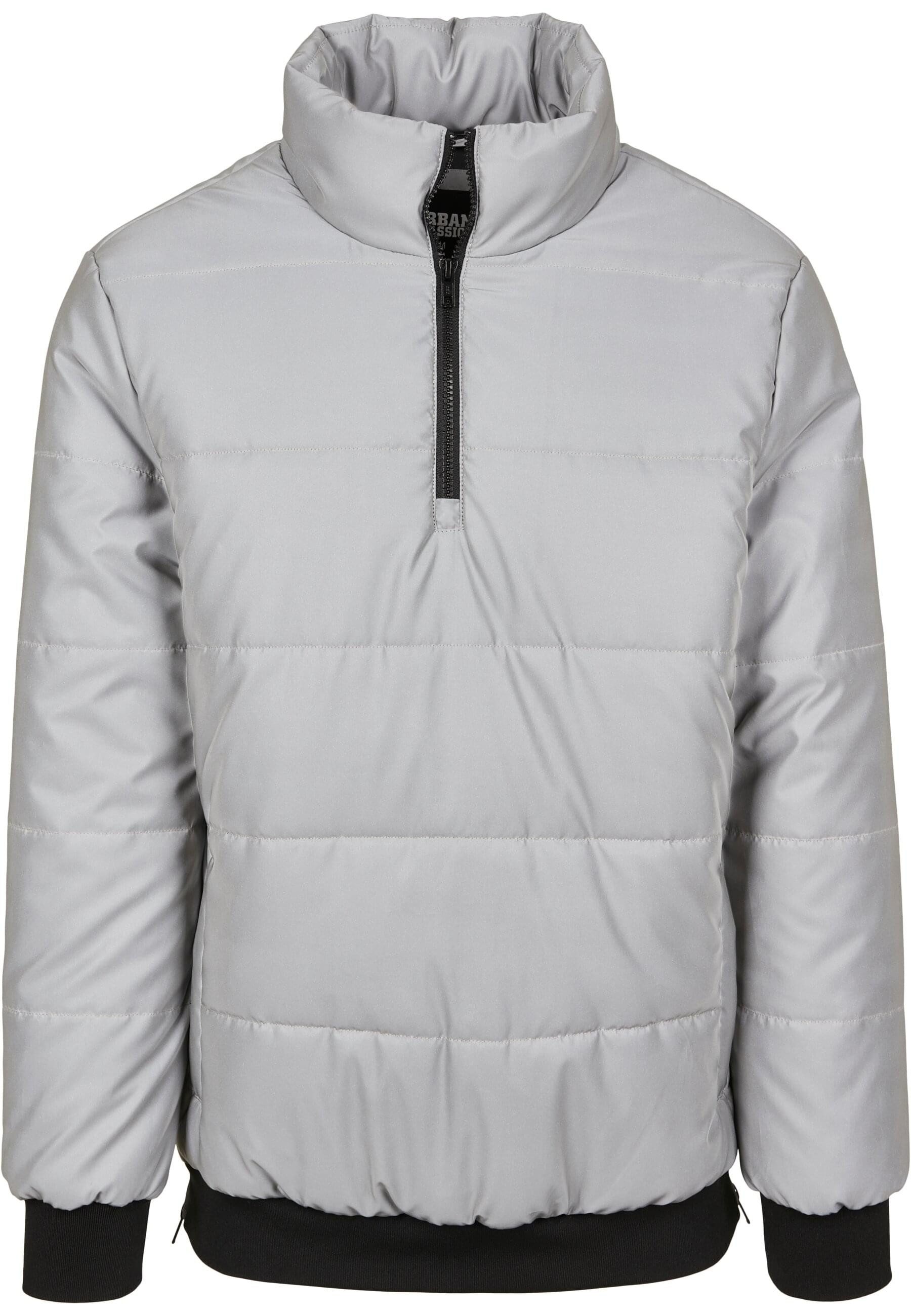 URBAN CLASSICS Winterjacke Urban Classics Herren Reflective Pullover Jacket (1-St)