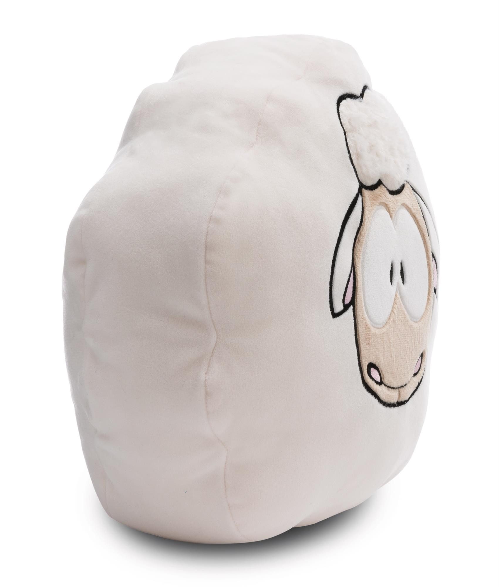 Nici Kuscheltier Nici Kissen Schaf weiß 35 x 33 cm figürlich
