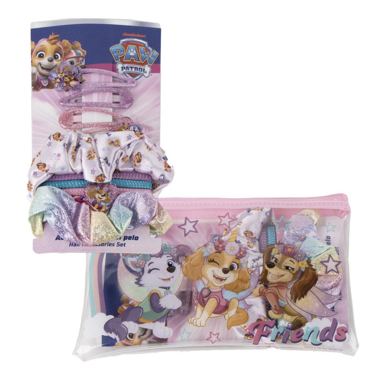 PAW PATROL Haarstyling-Set Kinder Accessoire Set Beauty Zubehör für Spiel und Mitbringsel, Spar-Set