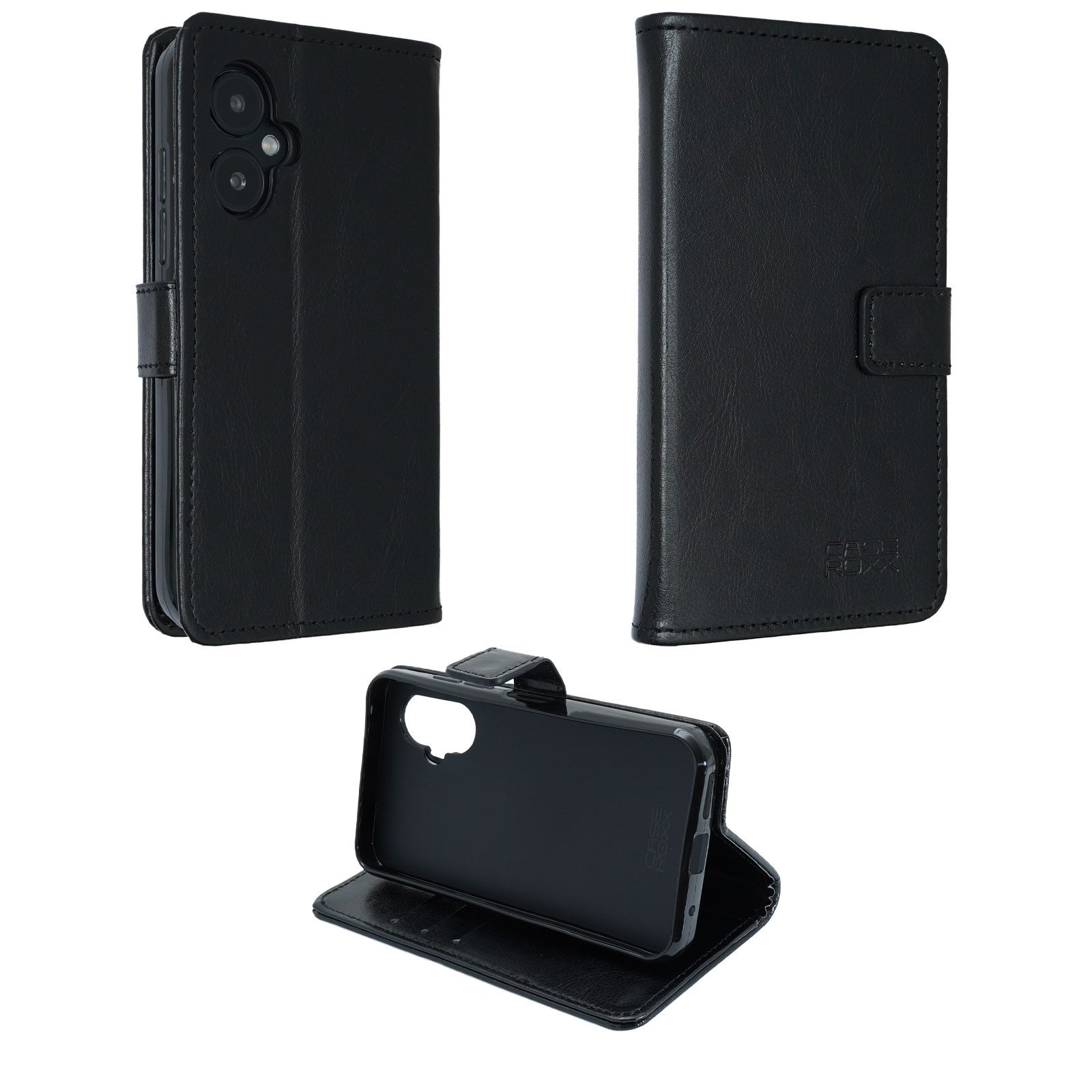 caseroxx Handytasche caseroxx Handytasche Bookstyle-Case für SPC Zeus 2, (Einzelartikel, 1-tlg., Bookstyle-Case), mit Kreditkartenfächern