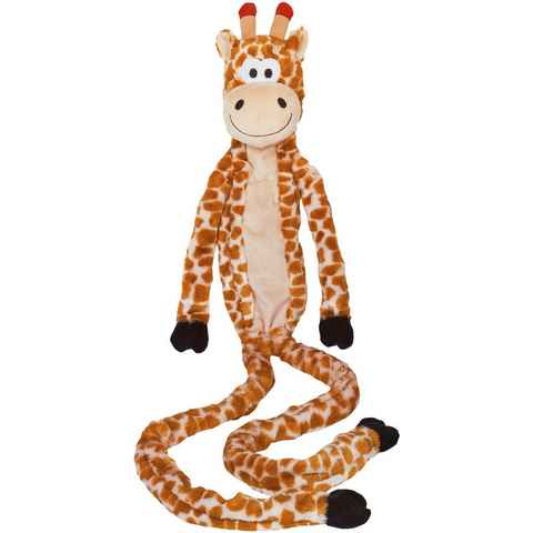 Nobby Tierkuscheltier Giraffe XL - Hundespielzeug - 113 m lang, Plüsch, (1-tlg) Mit 1 Quietscher