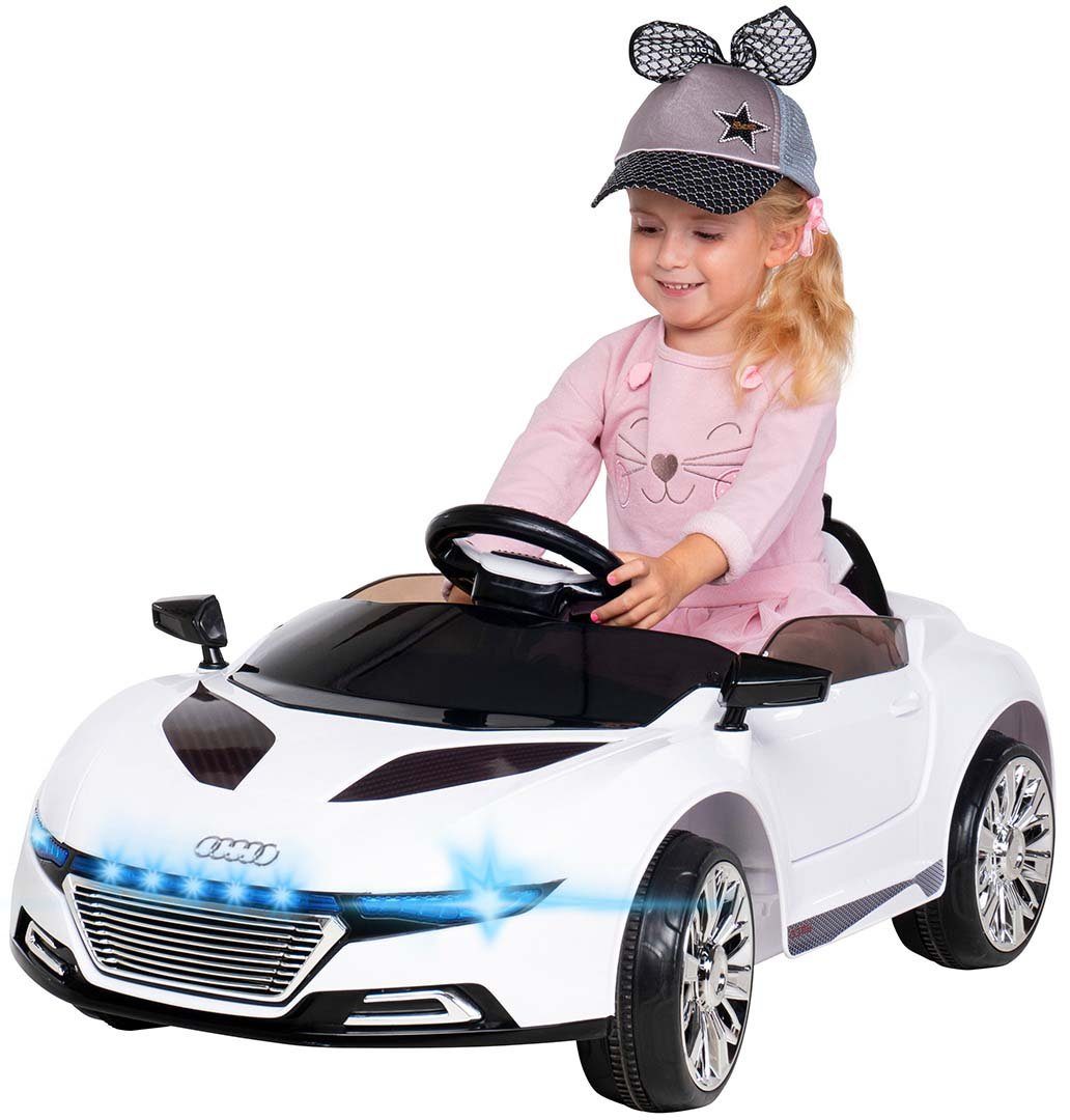 Elektroauto Audi Q7 Kinderfahrzeug Kinderauto 12V Fernbedienung MP3 Beleuchtung 