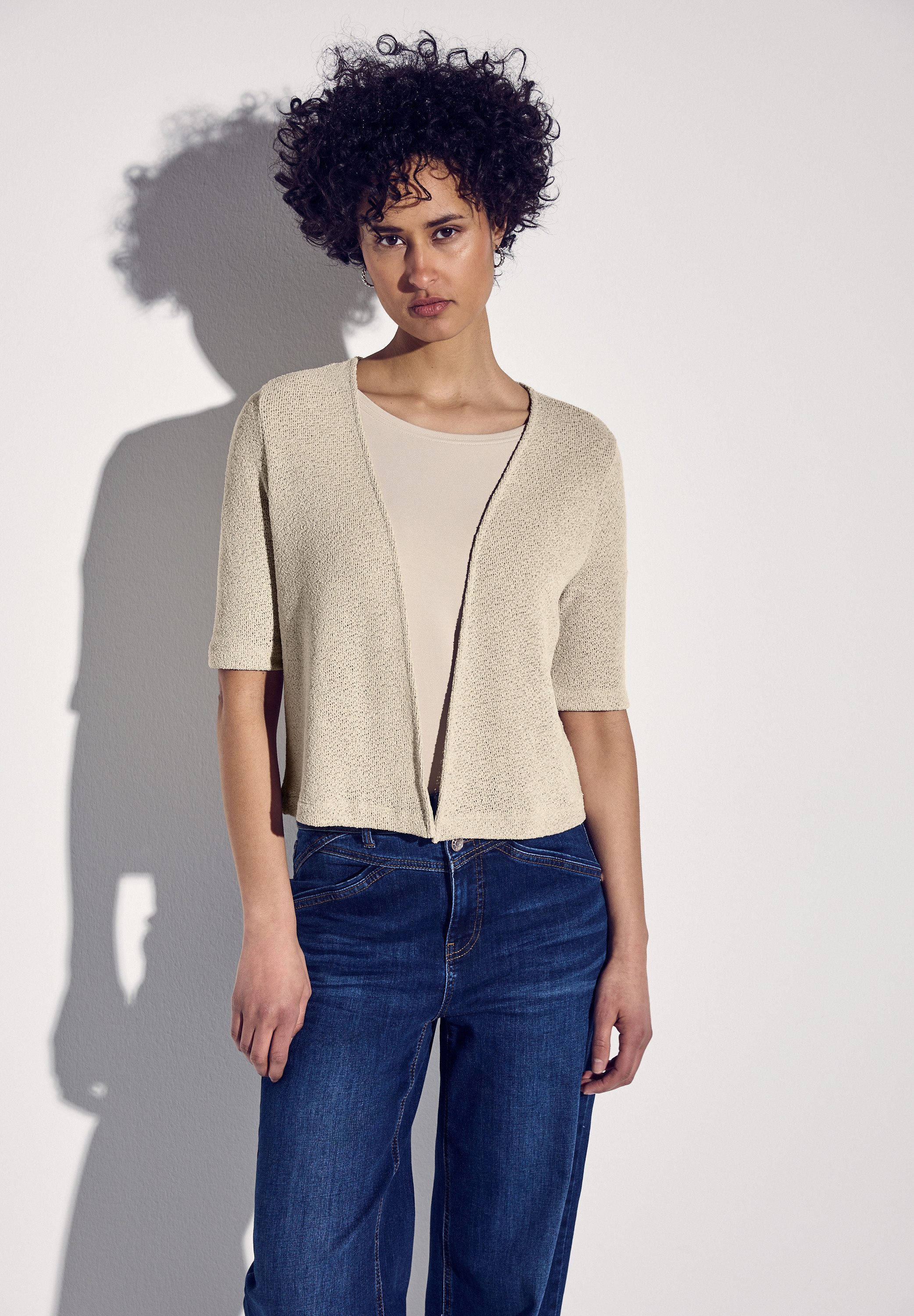 STREET ONE Cardigan, in Unifarbe günstig online kaufen