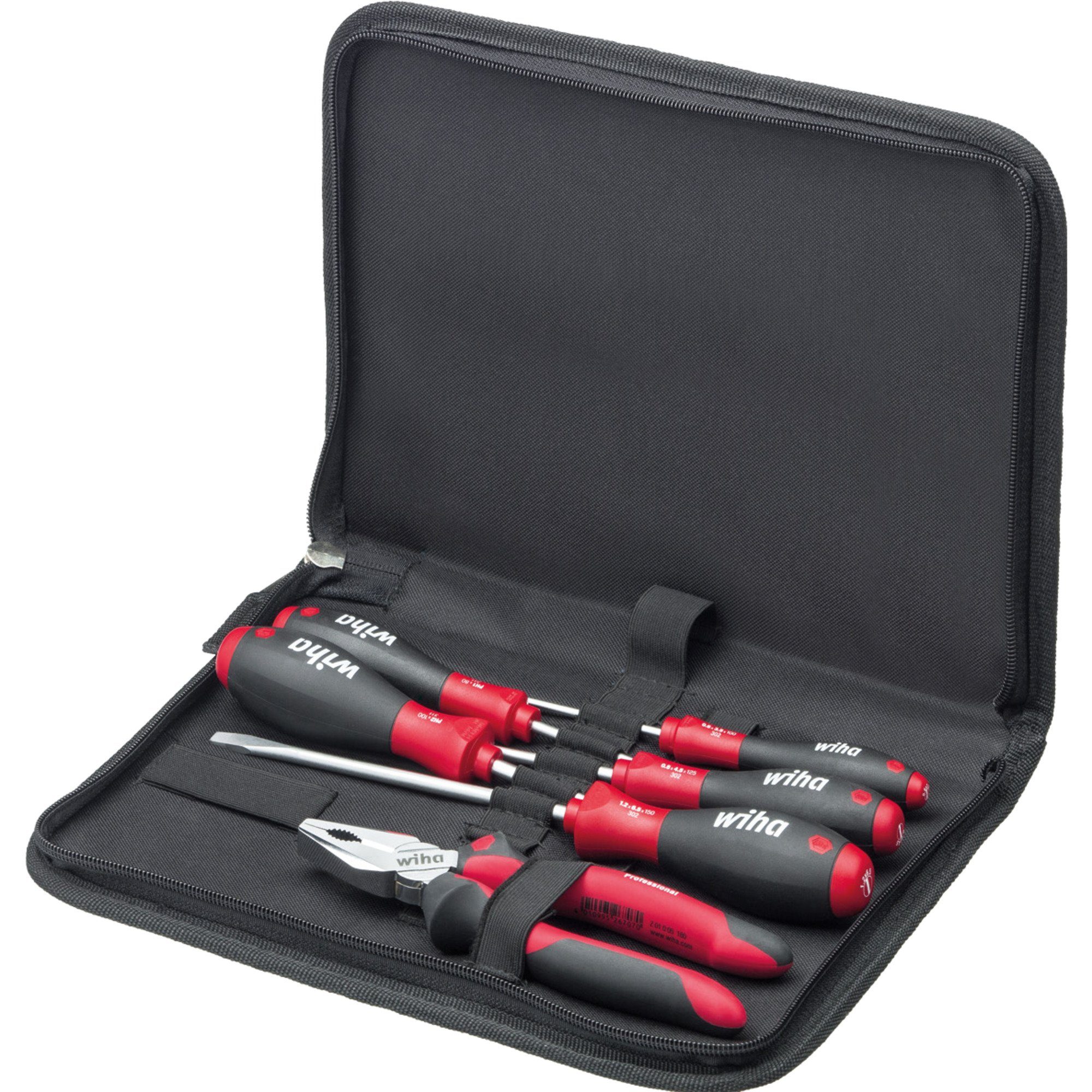 Wiha Инструментset Wiha Инструмент-Set Mechaniker, (7-teilig, mit, (7-tlg)