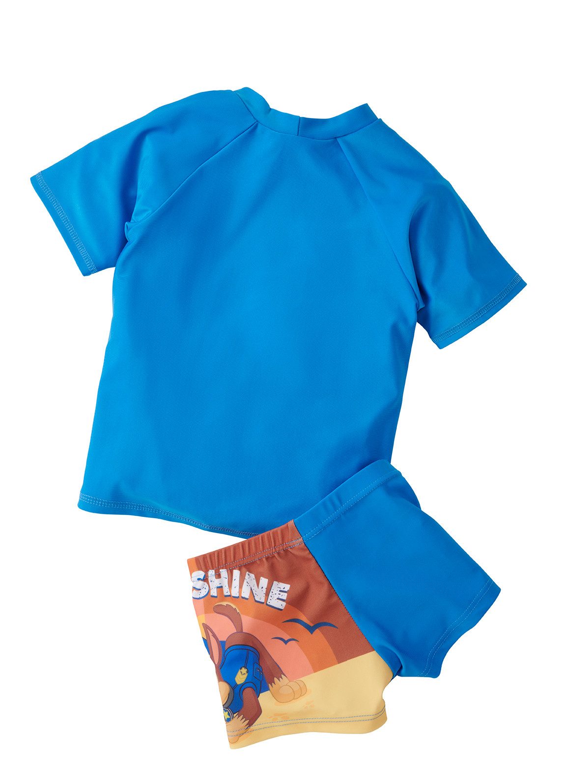 United Labels® Badeanzug Paw Patrol - Paw-fect Sunshine - Schwimmset UV-Schutz 50+ Schwimmanzug