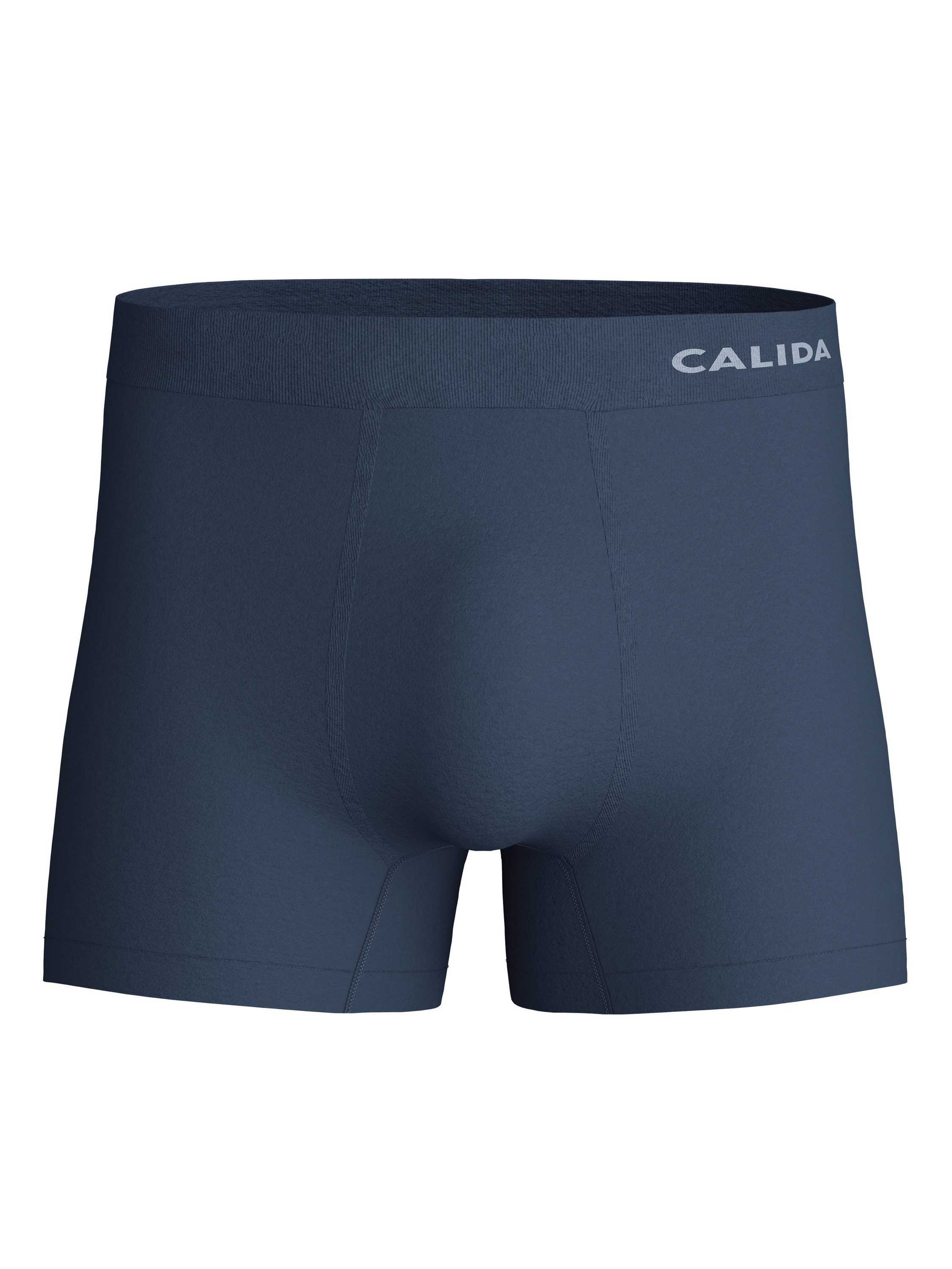 CALIDA Boxer Seamless Natural Herren (1-St) seidig weich, leicht, atmungsaktiv, elastischer Bund
