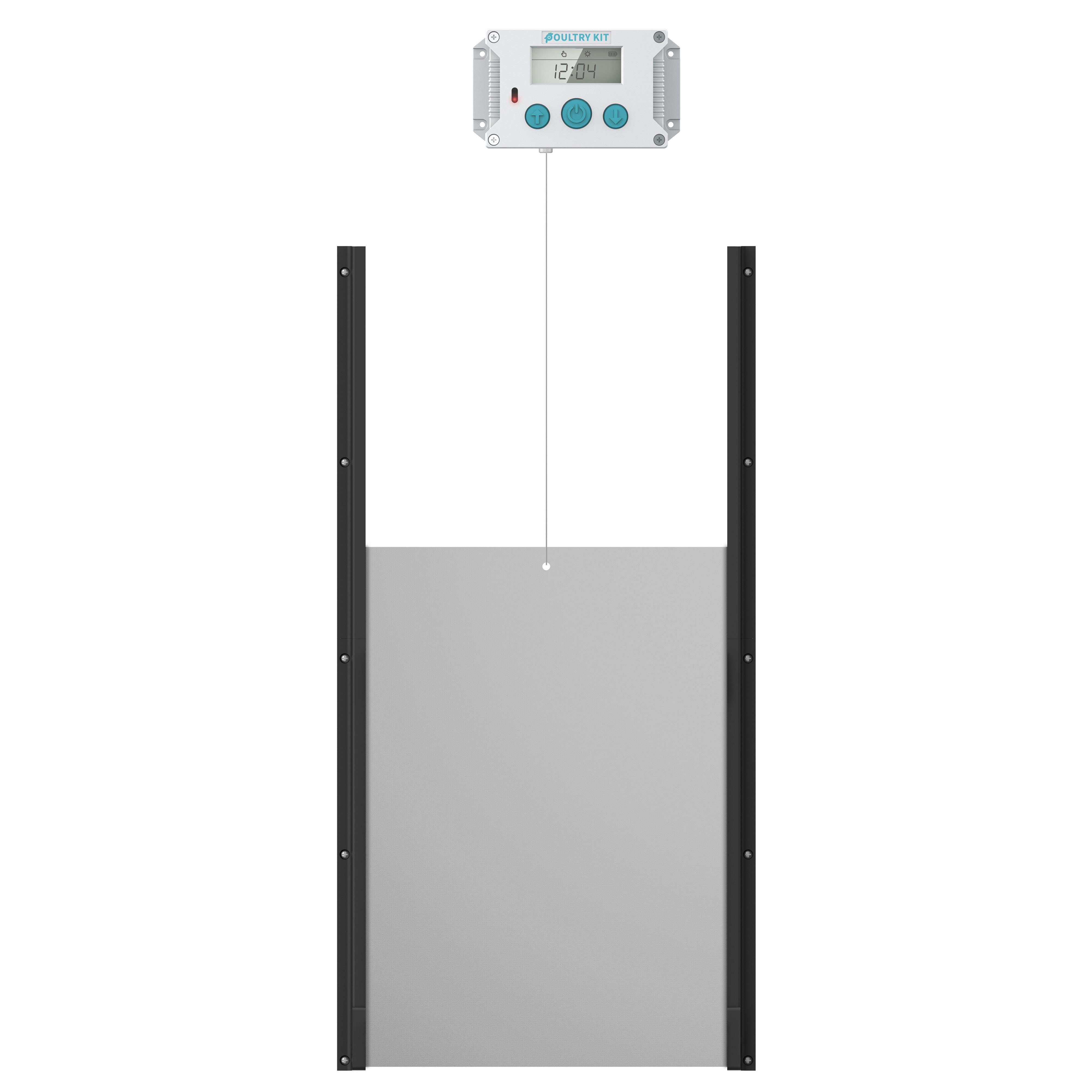 Fritz Göbel Kleintierstall Göbel Automatische Hühnertür, 300x400 mm, 71722