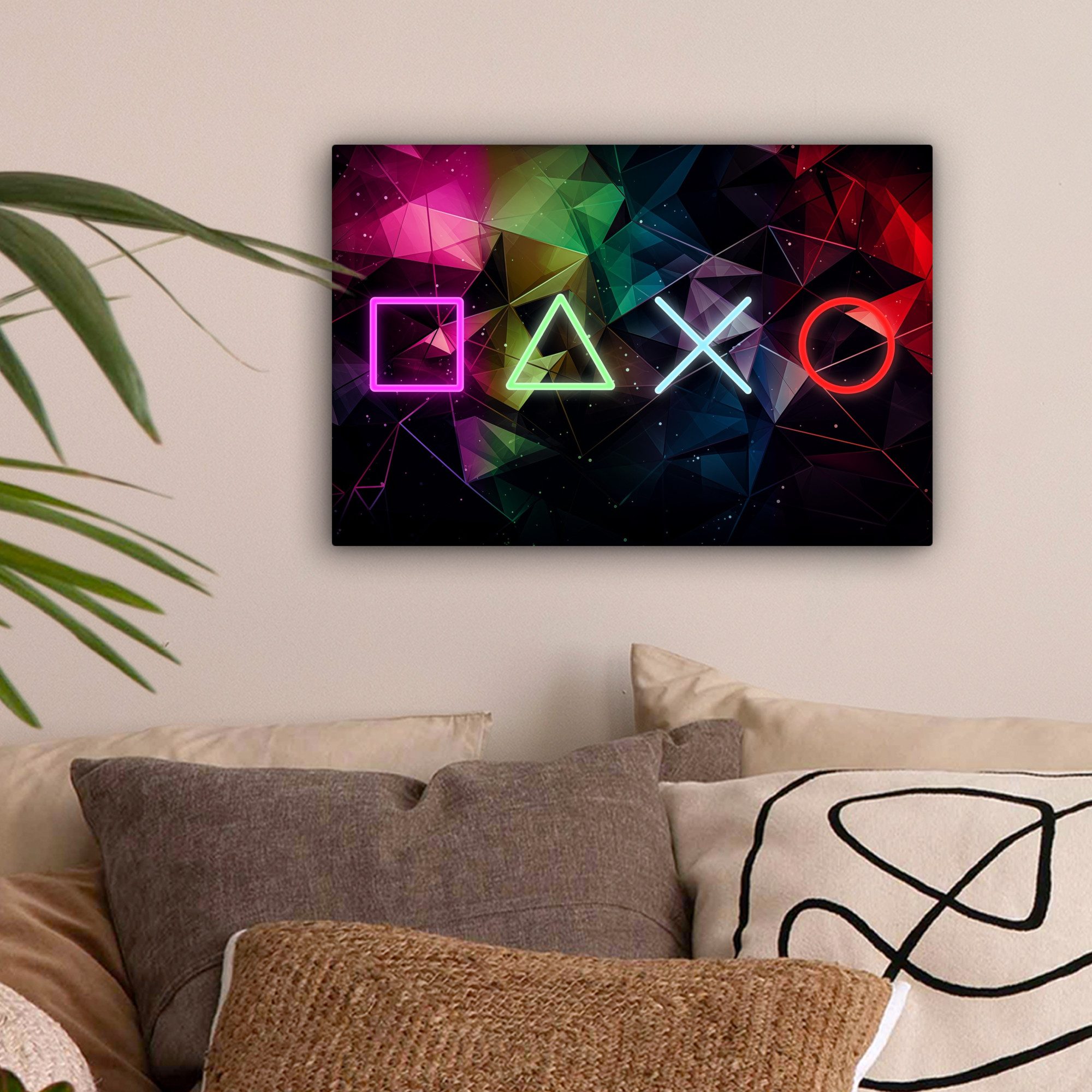 OneMillionCanvasses® Leinwandbild Spiele - Modern - günstig online kaufen