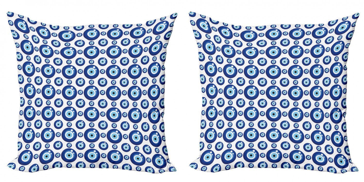 Evil Symmetrisch Kissenbezüge Eye Abakuhaus Doppelseitiger Digitaldruck, (2 Modern Stück), Accent