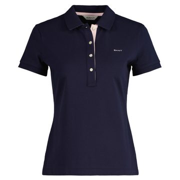 Gant T-Shirt Damen Poloshirt - CONTRAST COLLAR PIQUE POLO