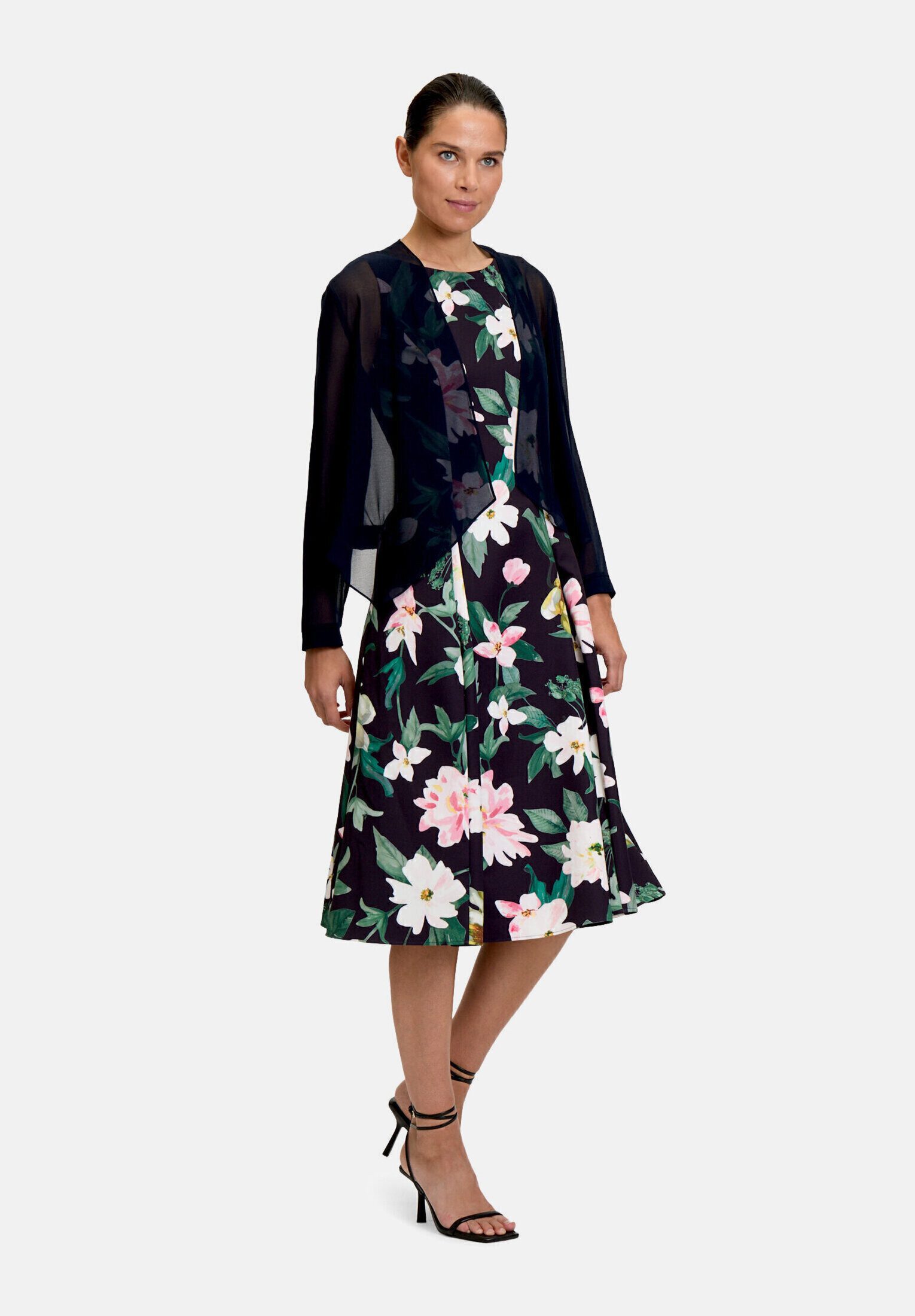 Vera Mont Blusenjacke Damen ohne Verschluss