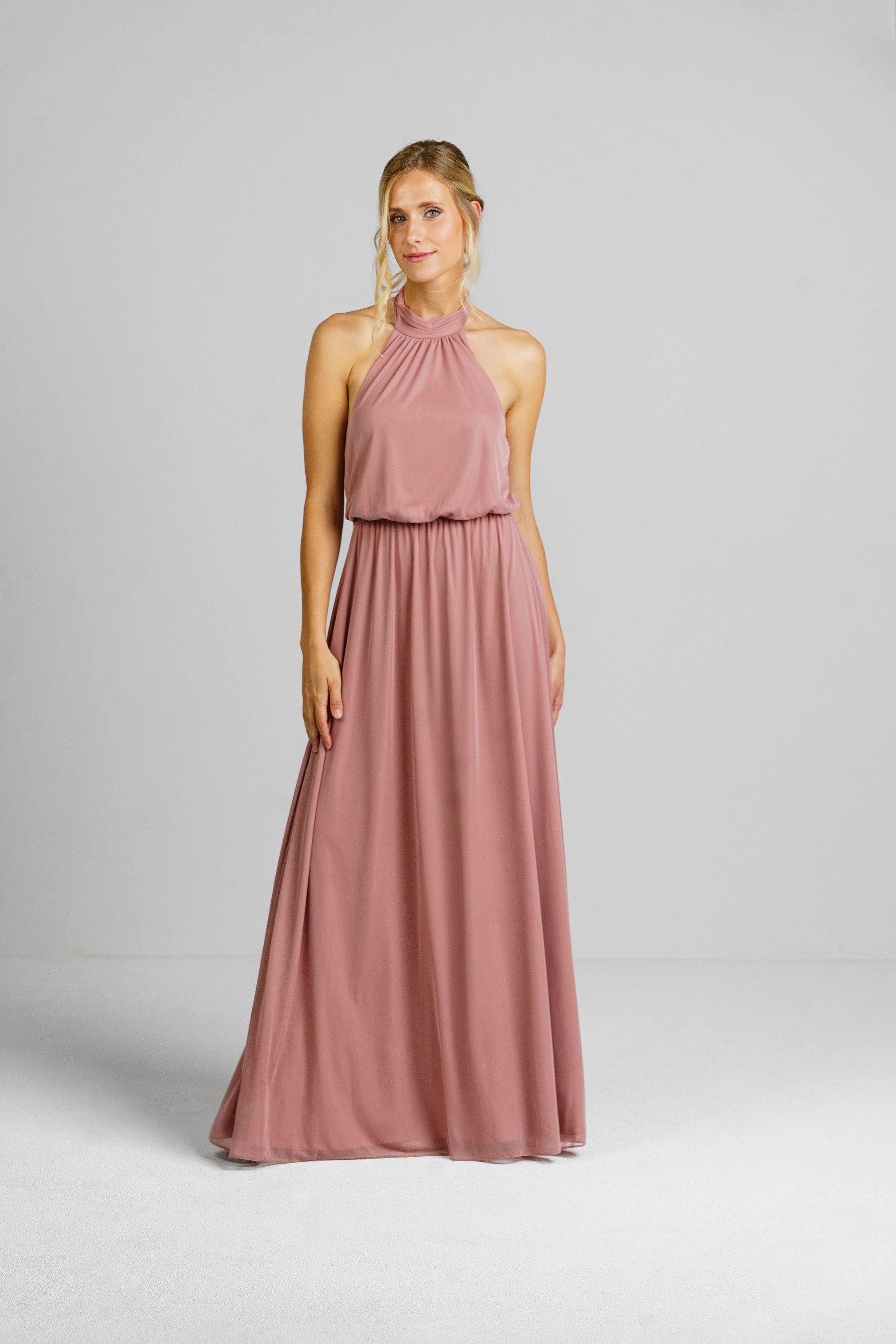 ANNIS WIESBADEN EST. 2021 Abendkleid A-Linie Abendkleid "Aurora" in Altrosa günstig online kaufen