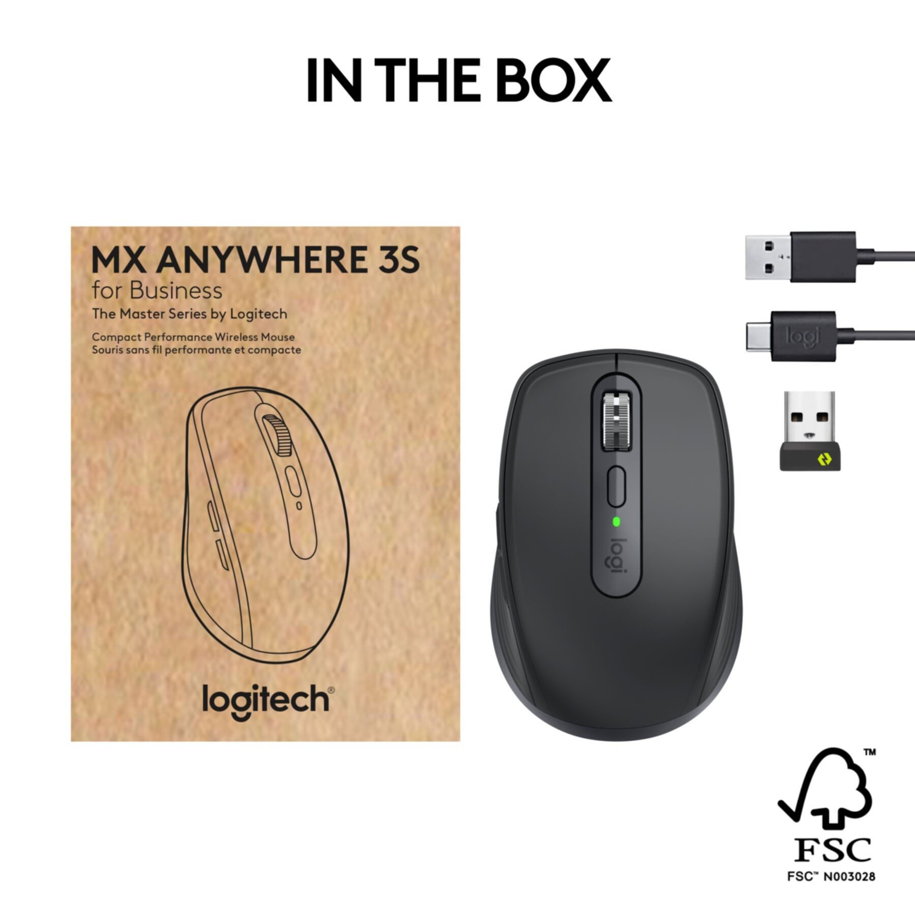Logitech 910-006958 Maus (Funk)