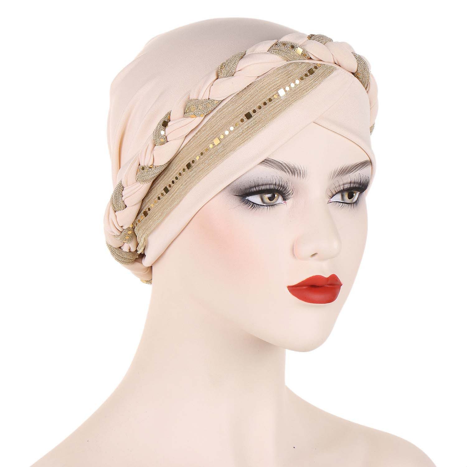 Zaewry Kopftuch Chemo Turban für Damen, Kopfbedeckung Beanie Mütze