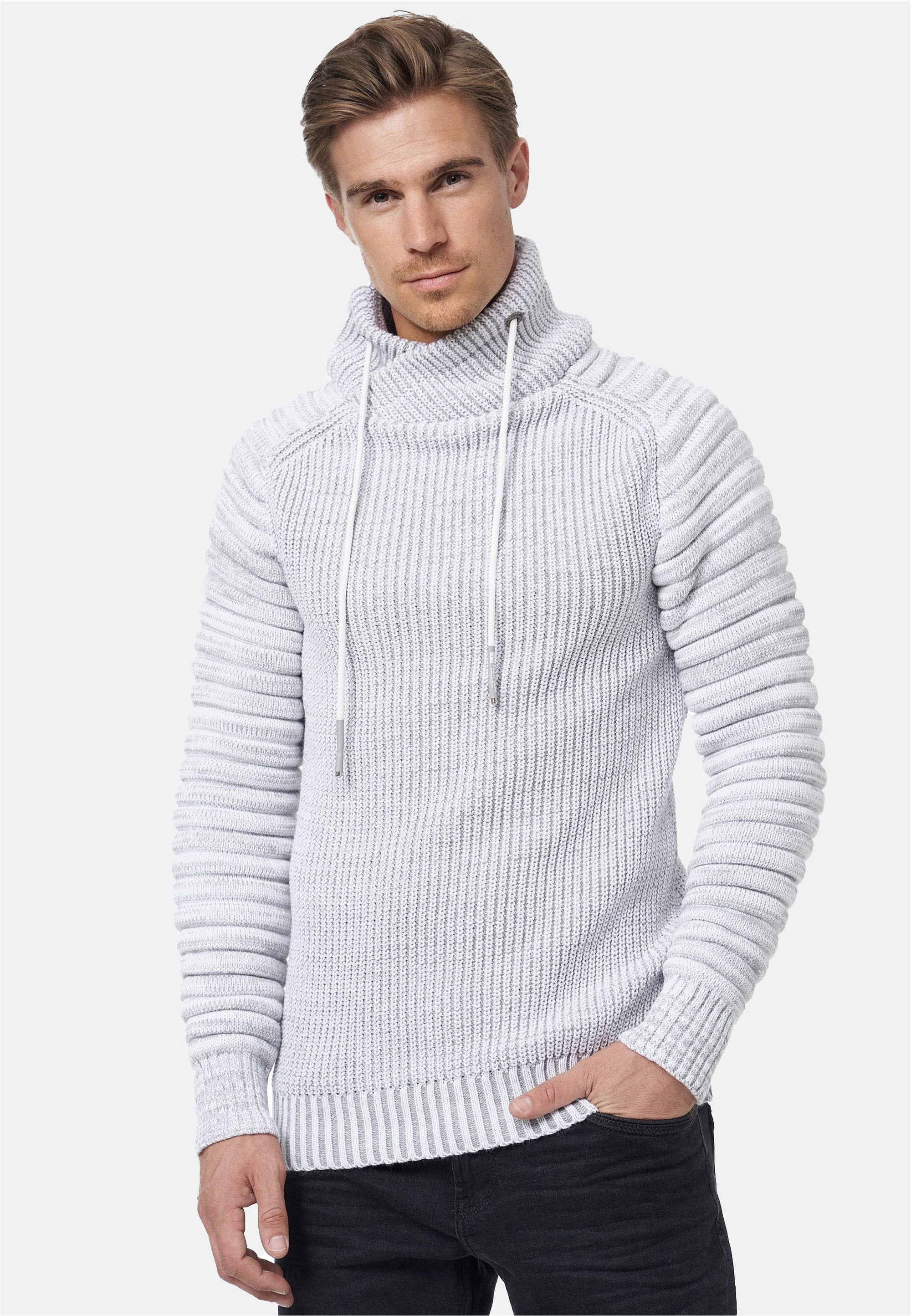 Rusty Neal Strickpullover mit kuscheligem Schalkragen