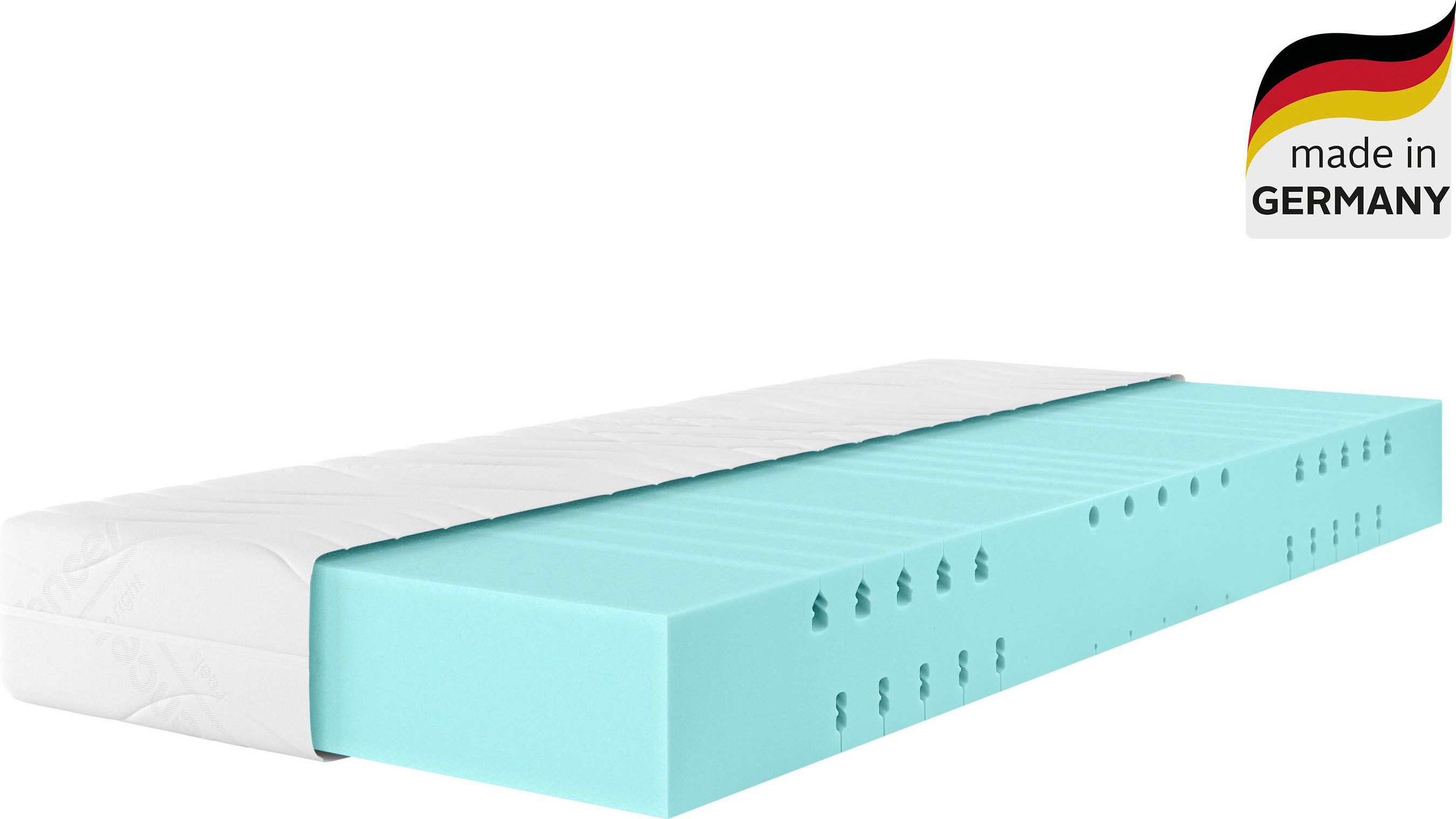 Komfortschaummatratze Tornby, 90x200 cm, 140x200 cm & weitere Größen, atmungsaktiv, OTTO home, 21 cm hoch, Wendematratze H2+3/H3+4/H4+5, ergonomisch, langlebige Qualität (RG 39)