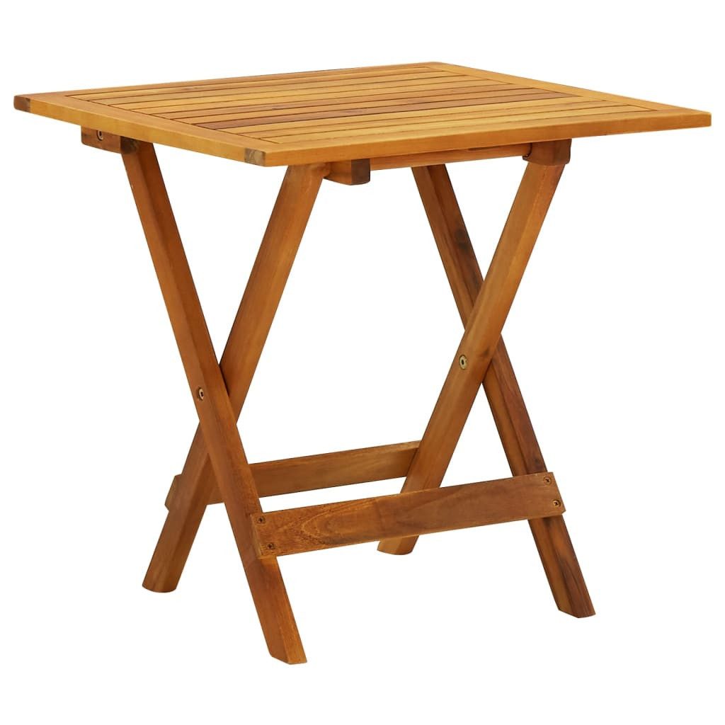 vidaXL Gartentisch Bistrotisch 46x46x47 cm Massivholz günstig online kaufen
