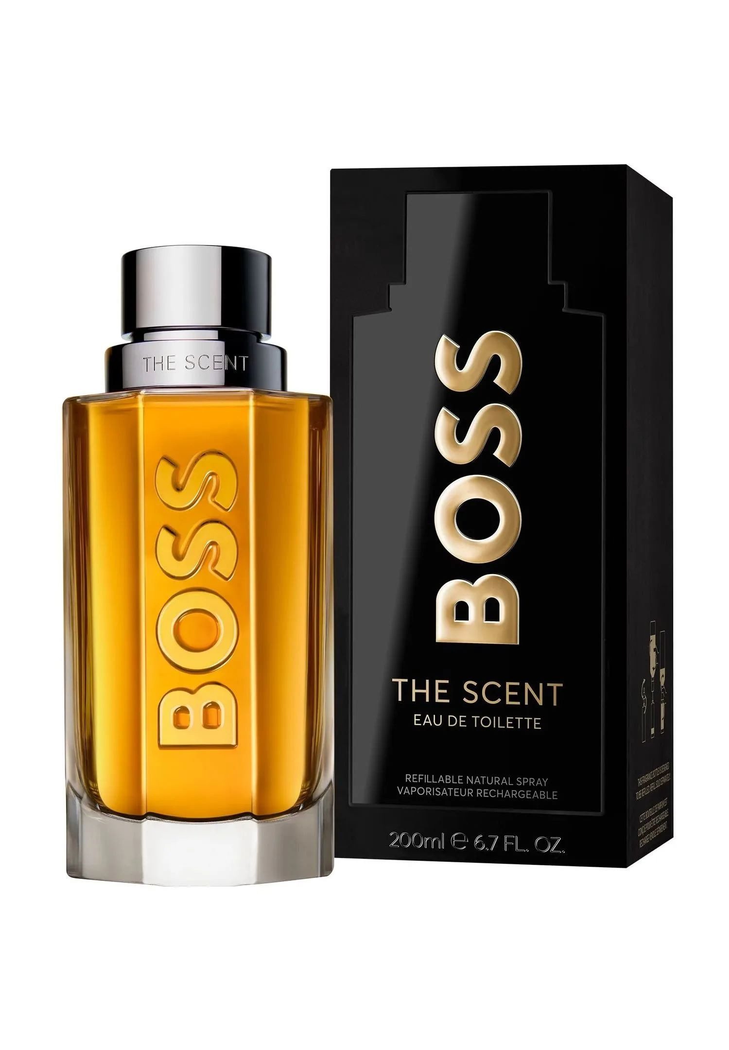 BOSS Eau de Toilette THE SCENT For Him, Eau de Toilette Refillable, Männerduft, nachfüllbar